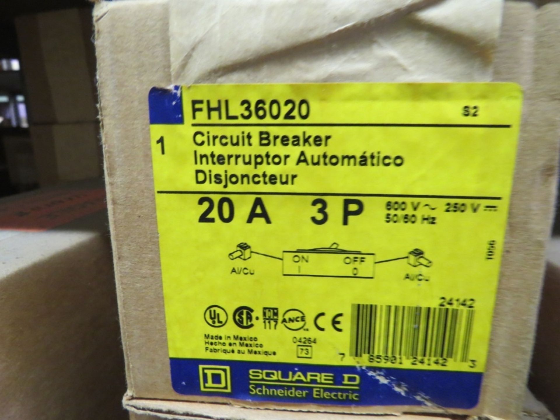 Assorted Circuit Breakers- - Image 25 of 40