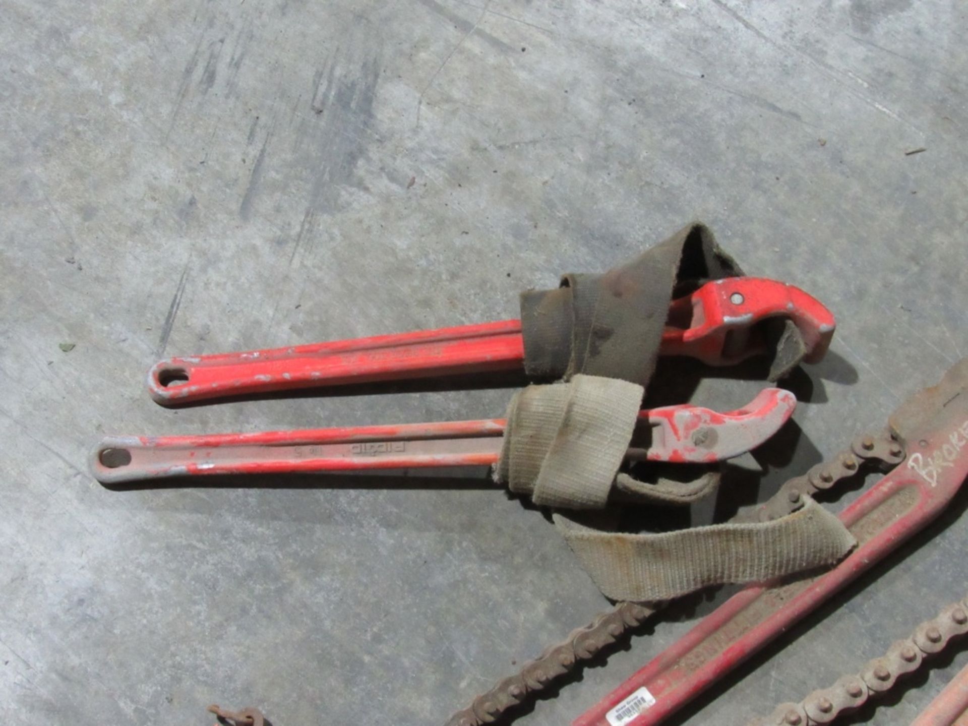 (qty - 4) Chain and Strap Wrenches- - Image 3 of 5