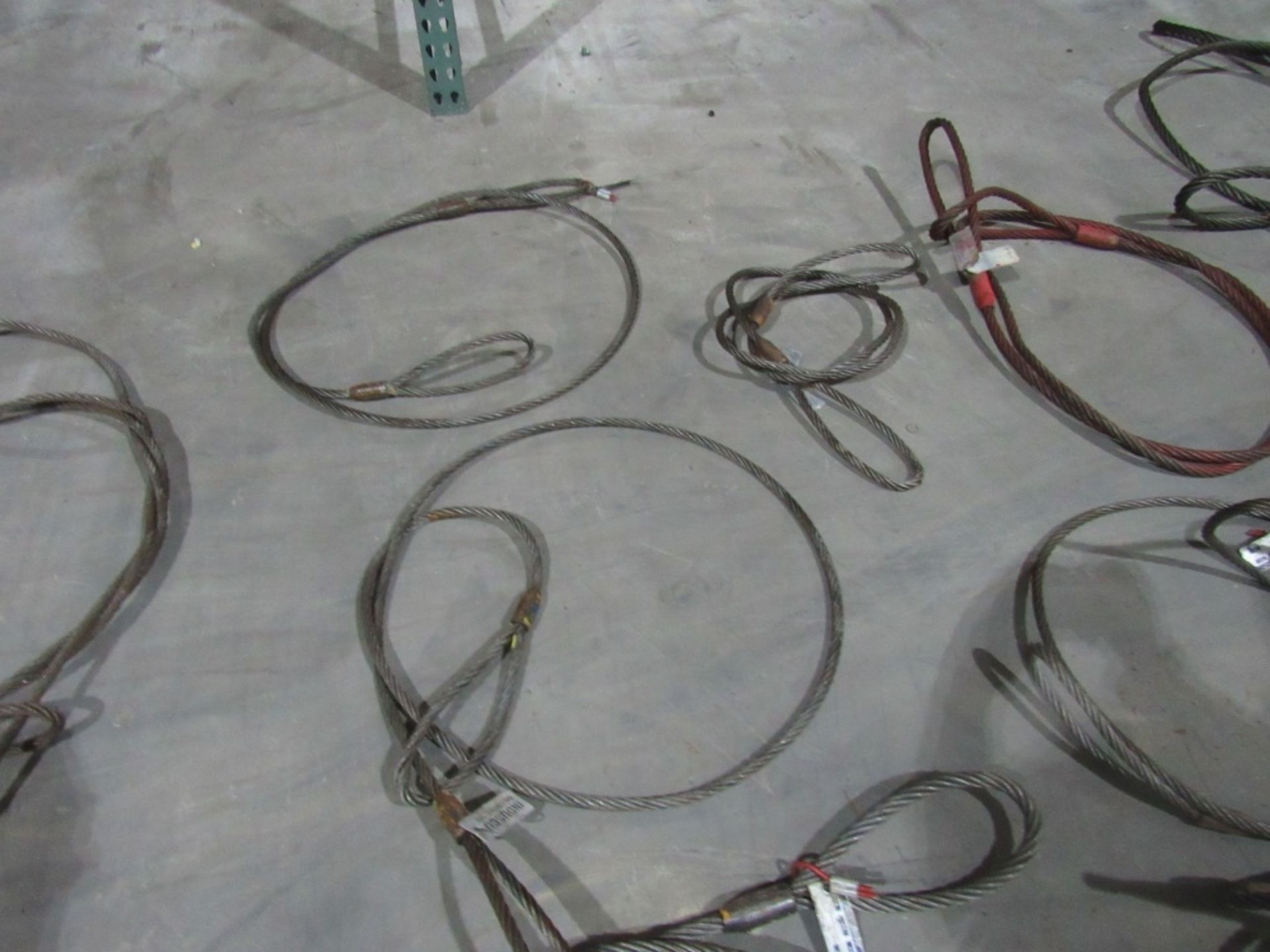 (approx qty - 13) Braided Steel Slings- - Image 6 of 7