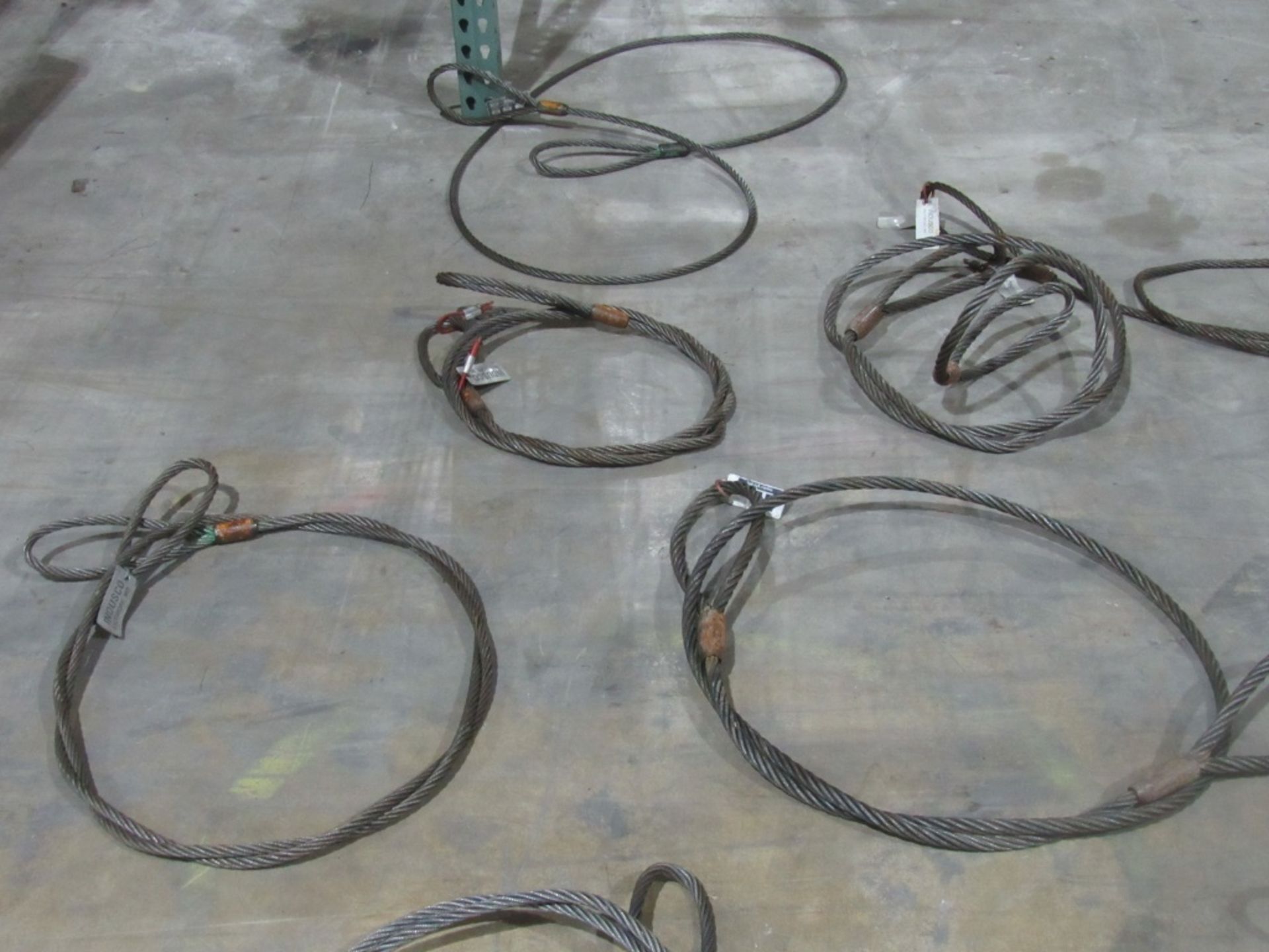 (approx qty -19) Braided Steel Slings- - Image 4 of 6