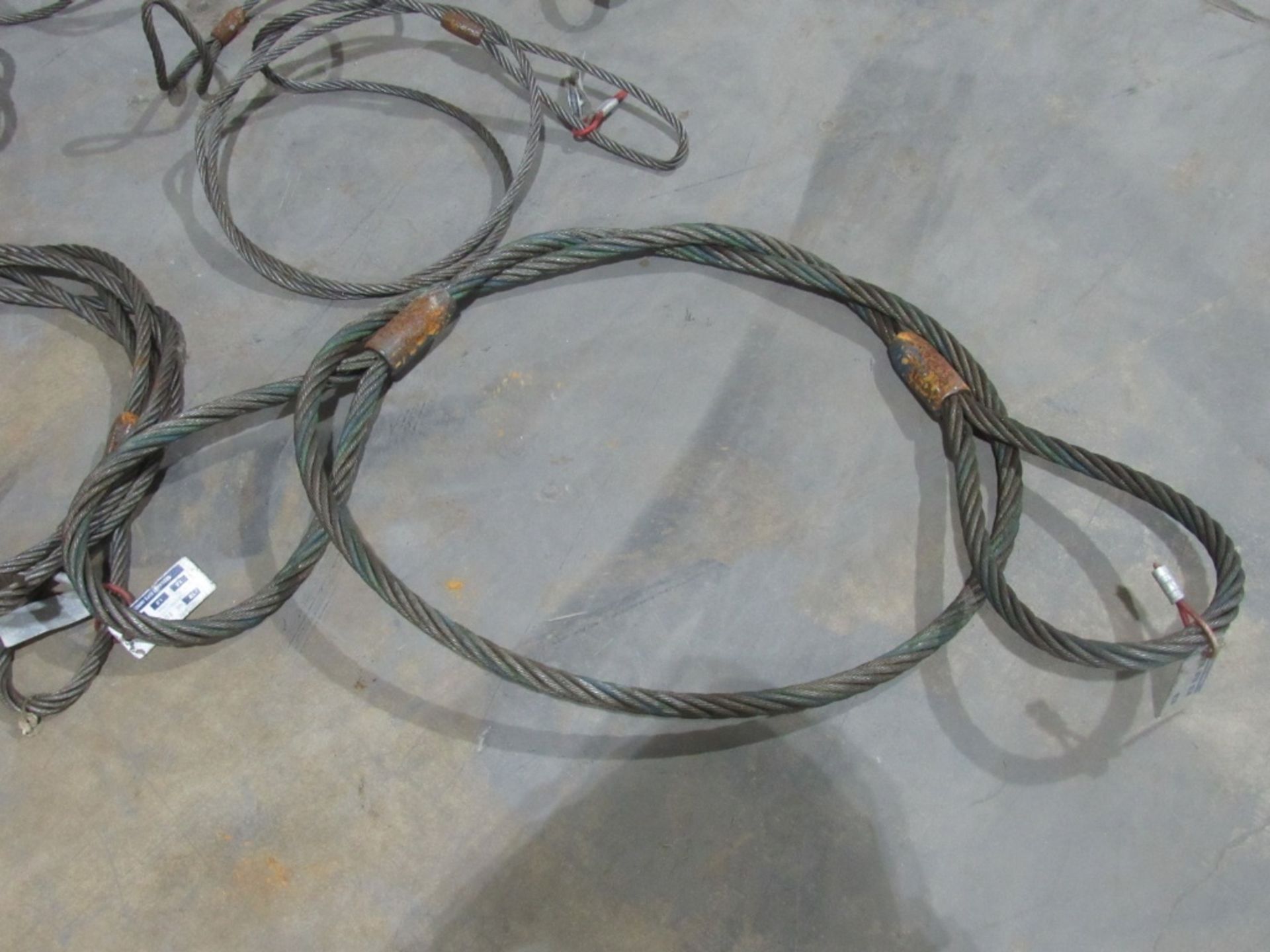 (approx qty -19) Braided Steel Slings- - Image 2 of 6