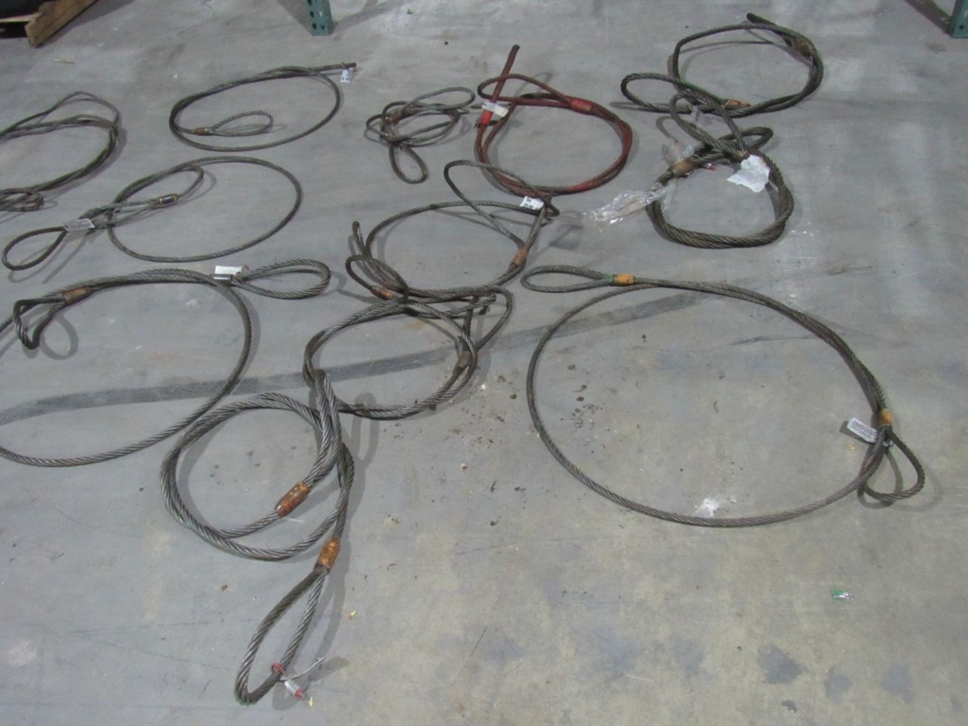 (approx qty - 13) Braided Steel Slings- - Image 2 of 7