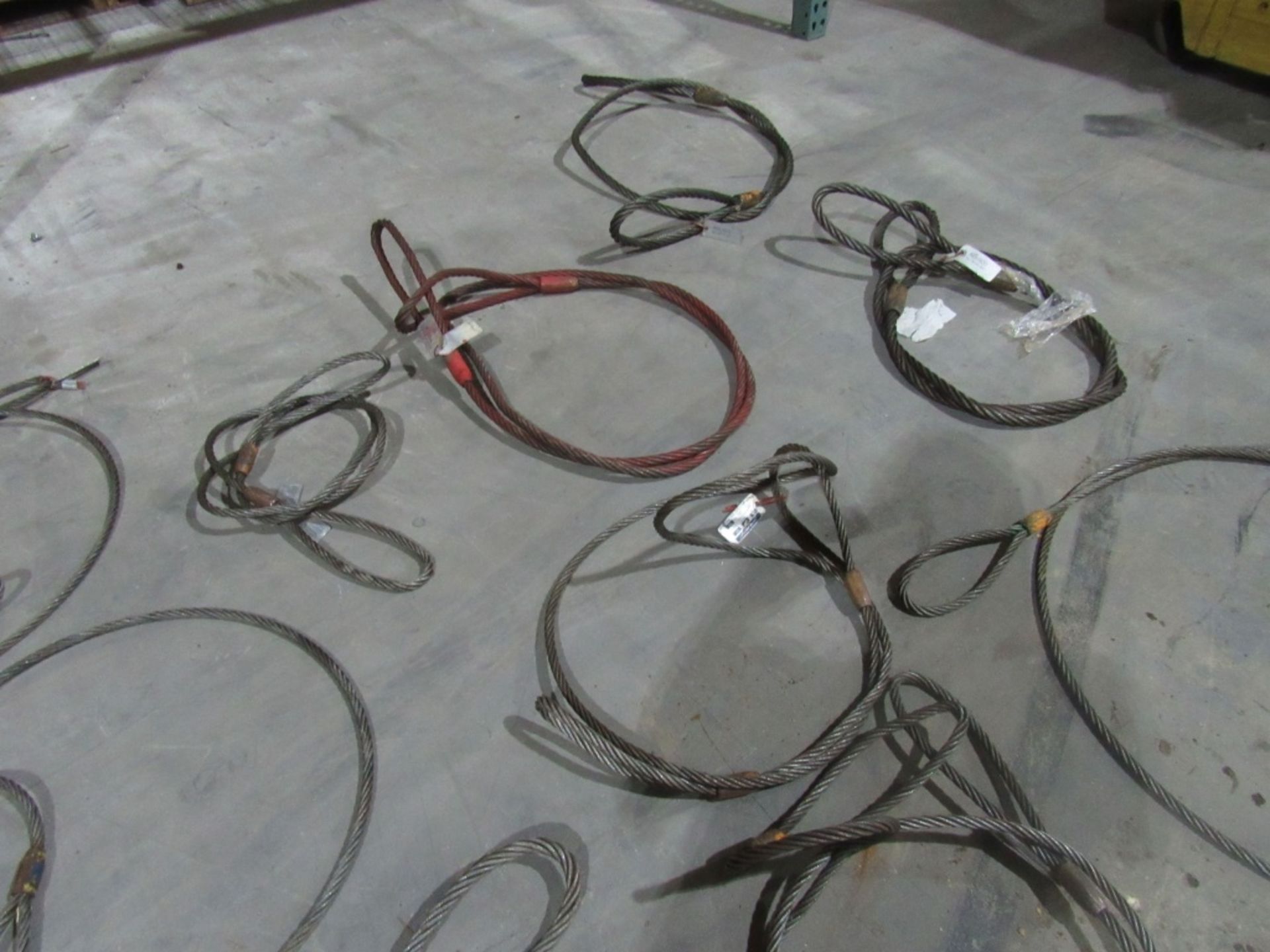 (approx qty - 13) Braided Steel Slings- - Image 7 of 7