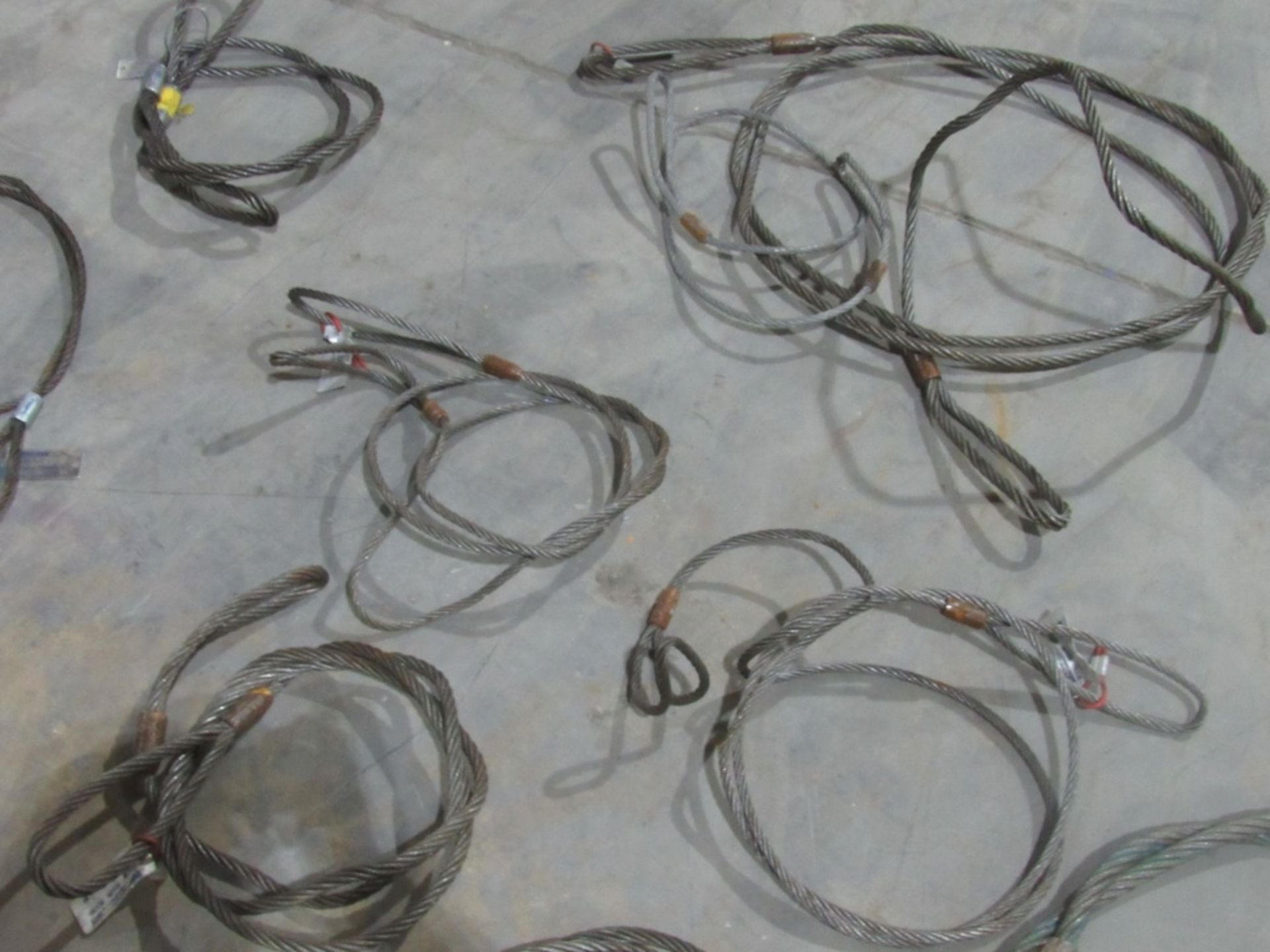 (approx qty -19) Braided Steel Slings- - Image 5 of 6