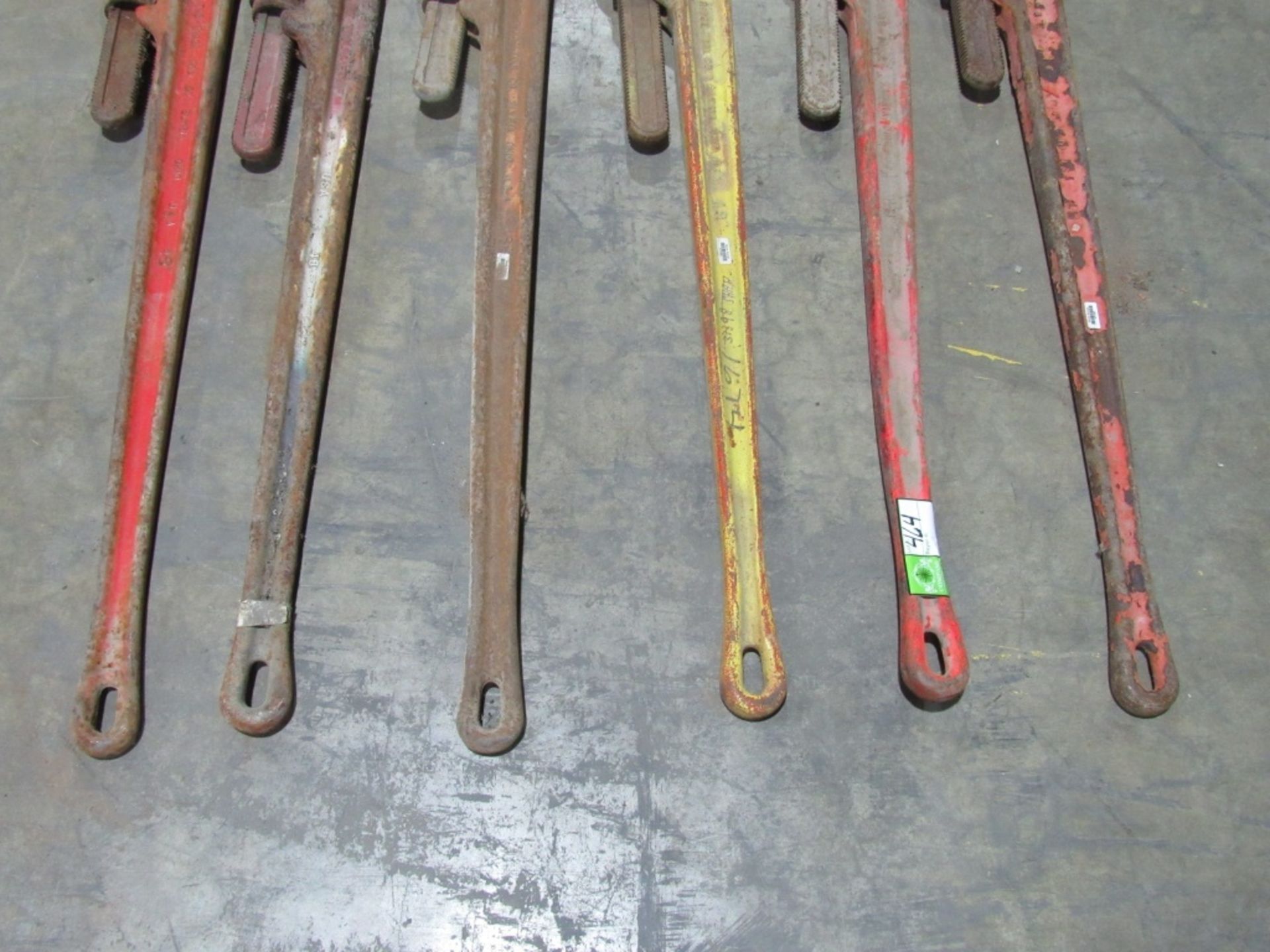 (qty - 6) Pipe Wrenches- - Image 6 of 6