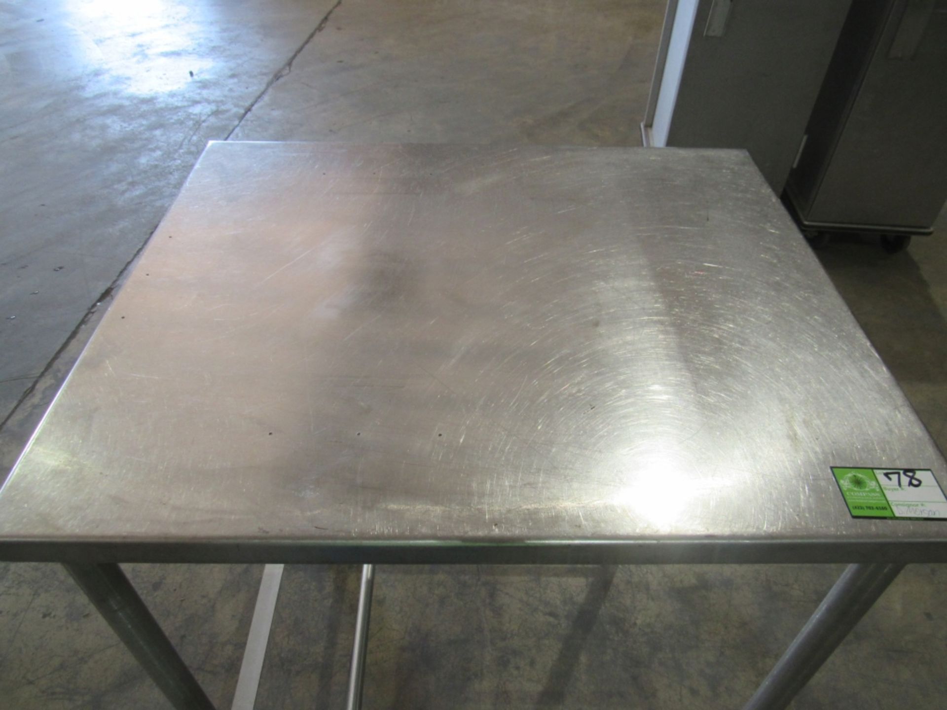 Stainless Steel Rolling Table- - Image 7 of 11