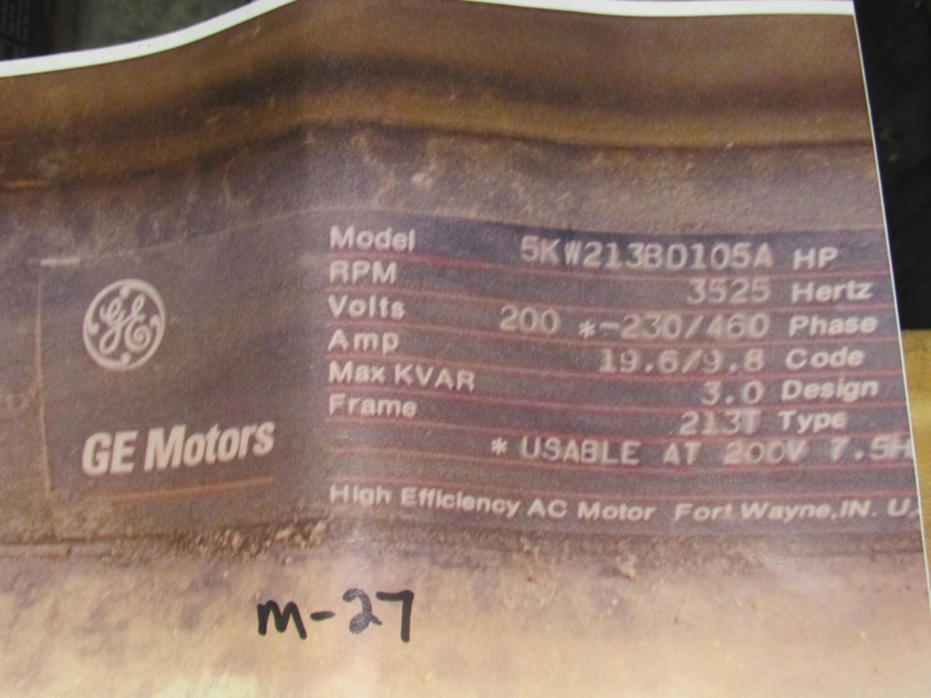 (qty - 2) Motors- - Image 6 of 11