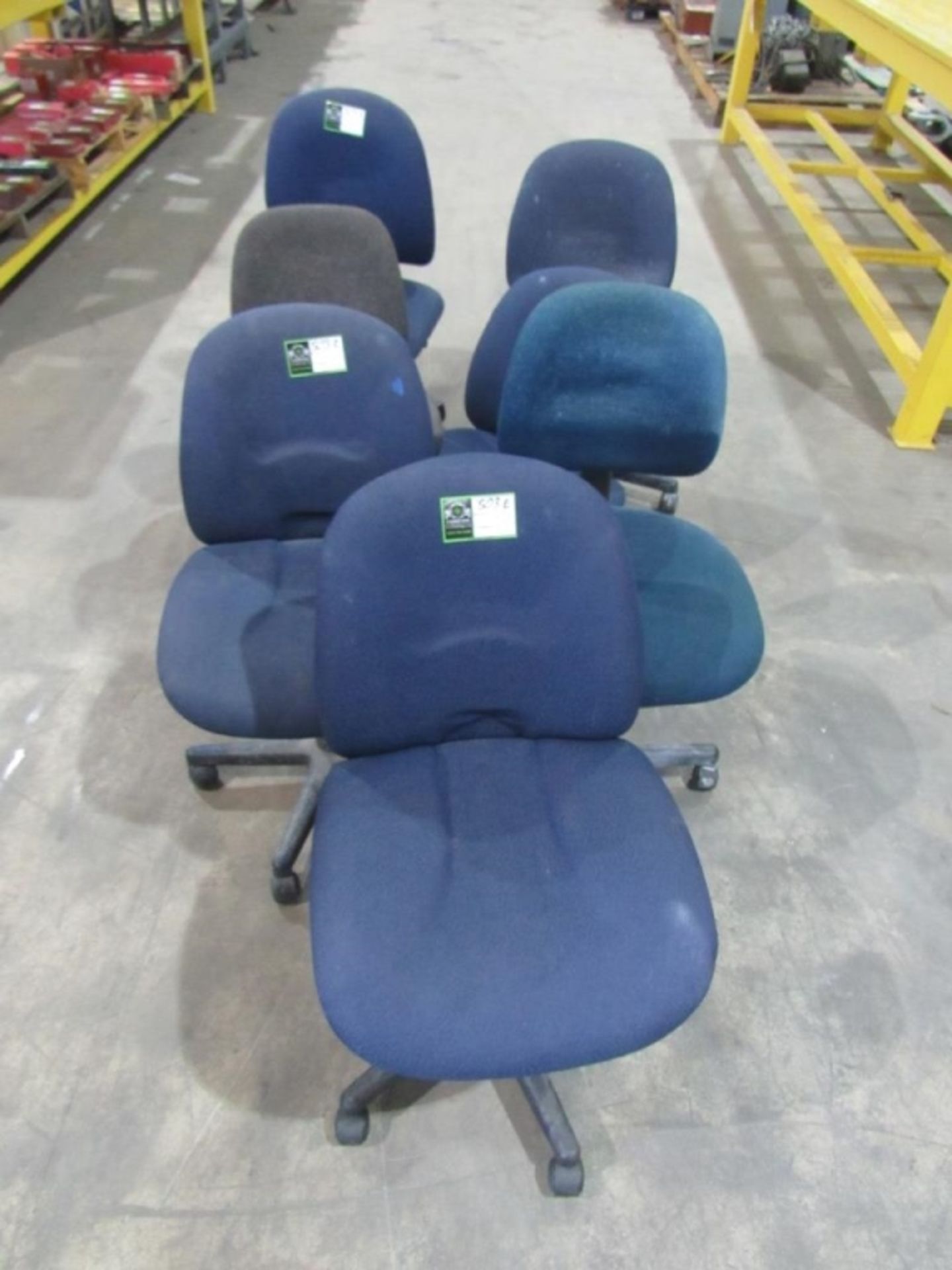 (7) Rolling Office Chairs-