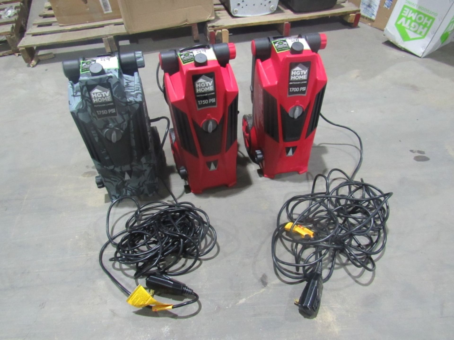 (qty - 3) Electric Pressure Washers-