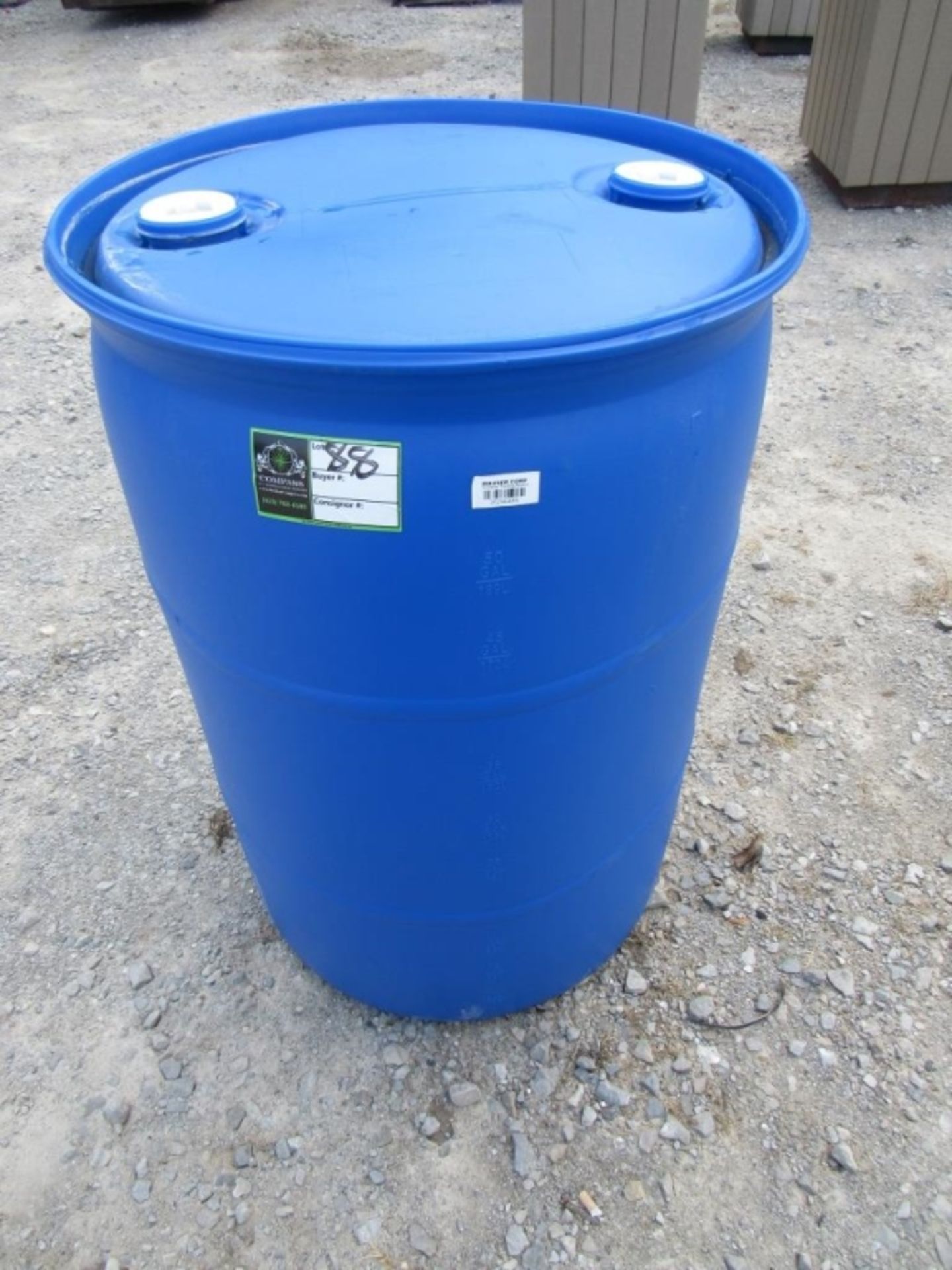 "New" 55 Gal Plastic Barrel- - Image 2 of 4