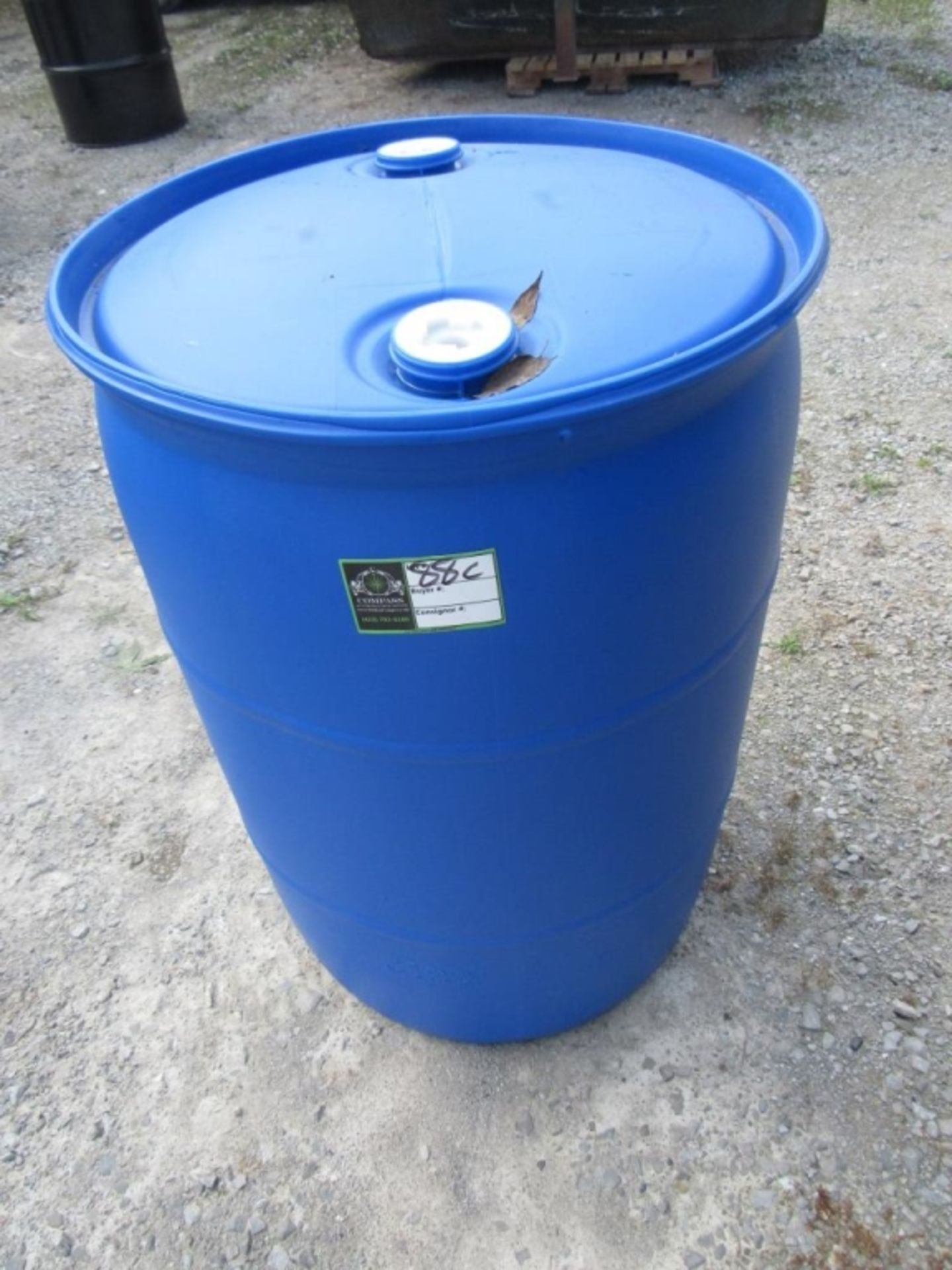 "New" 55 Gal Plastic Barrel-