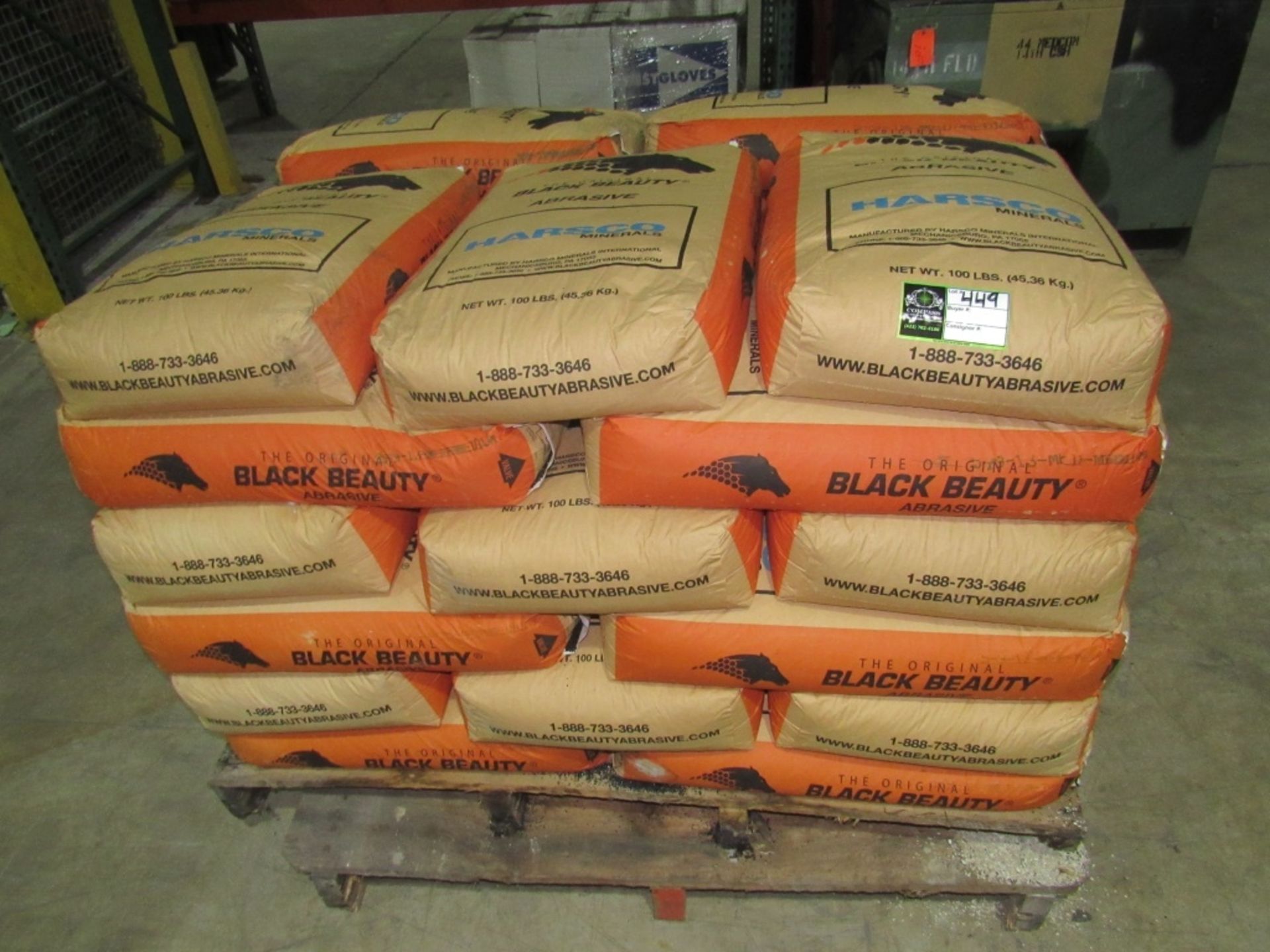 (qty - 30) Bags of Sand Blasting Material-