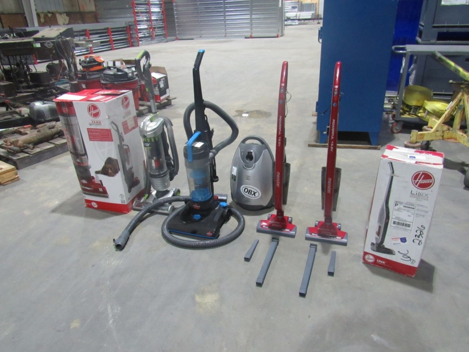 Assorted Vacuums-