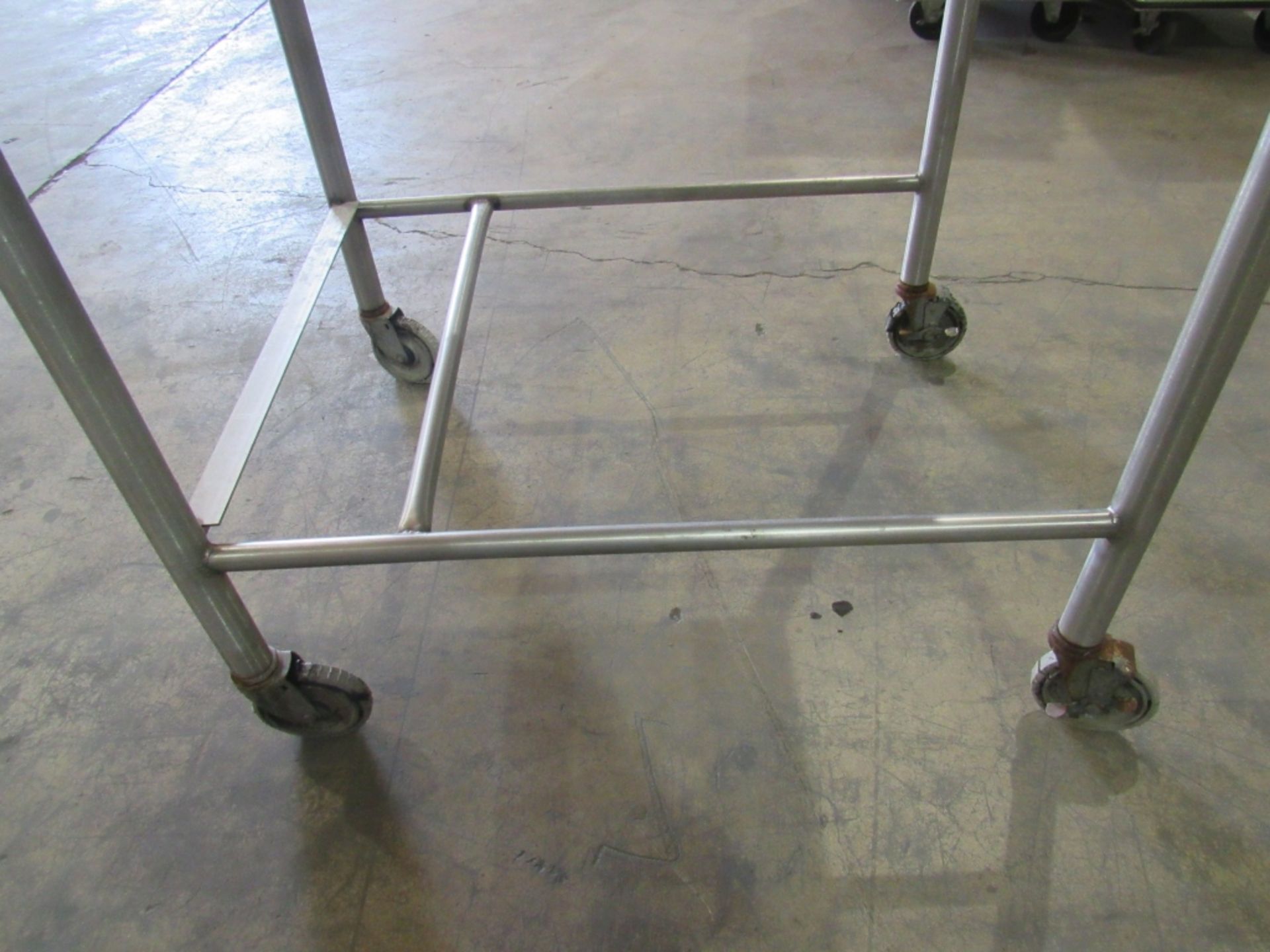 Stainless Steel Rolling Table- - Image 6 of 11