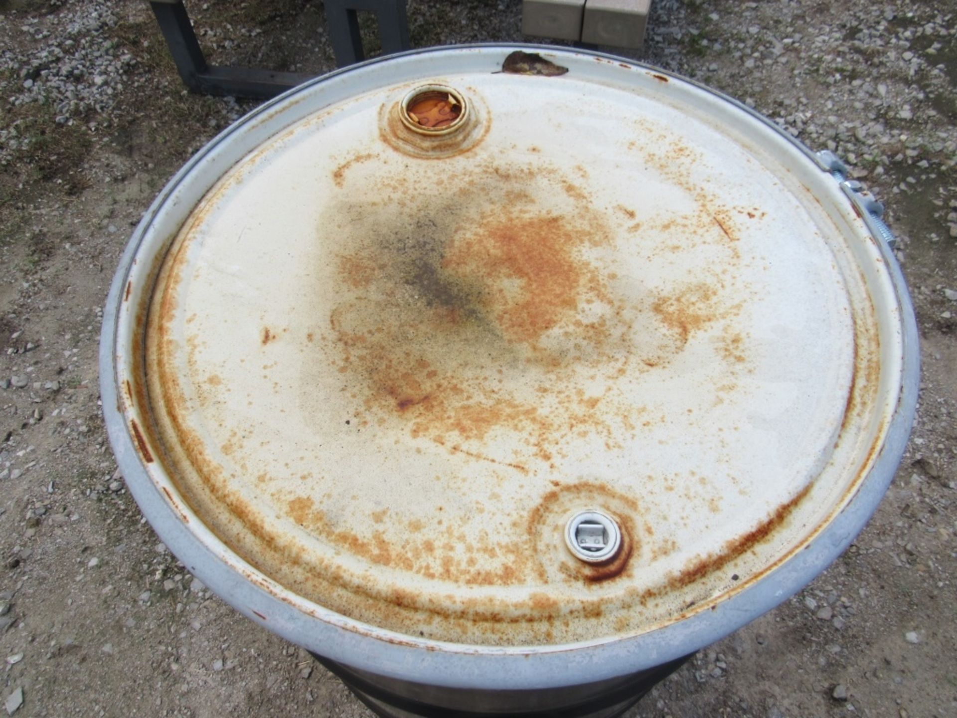 "New" 55 Gal Metal Barrel- - Image 3 of 5