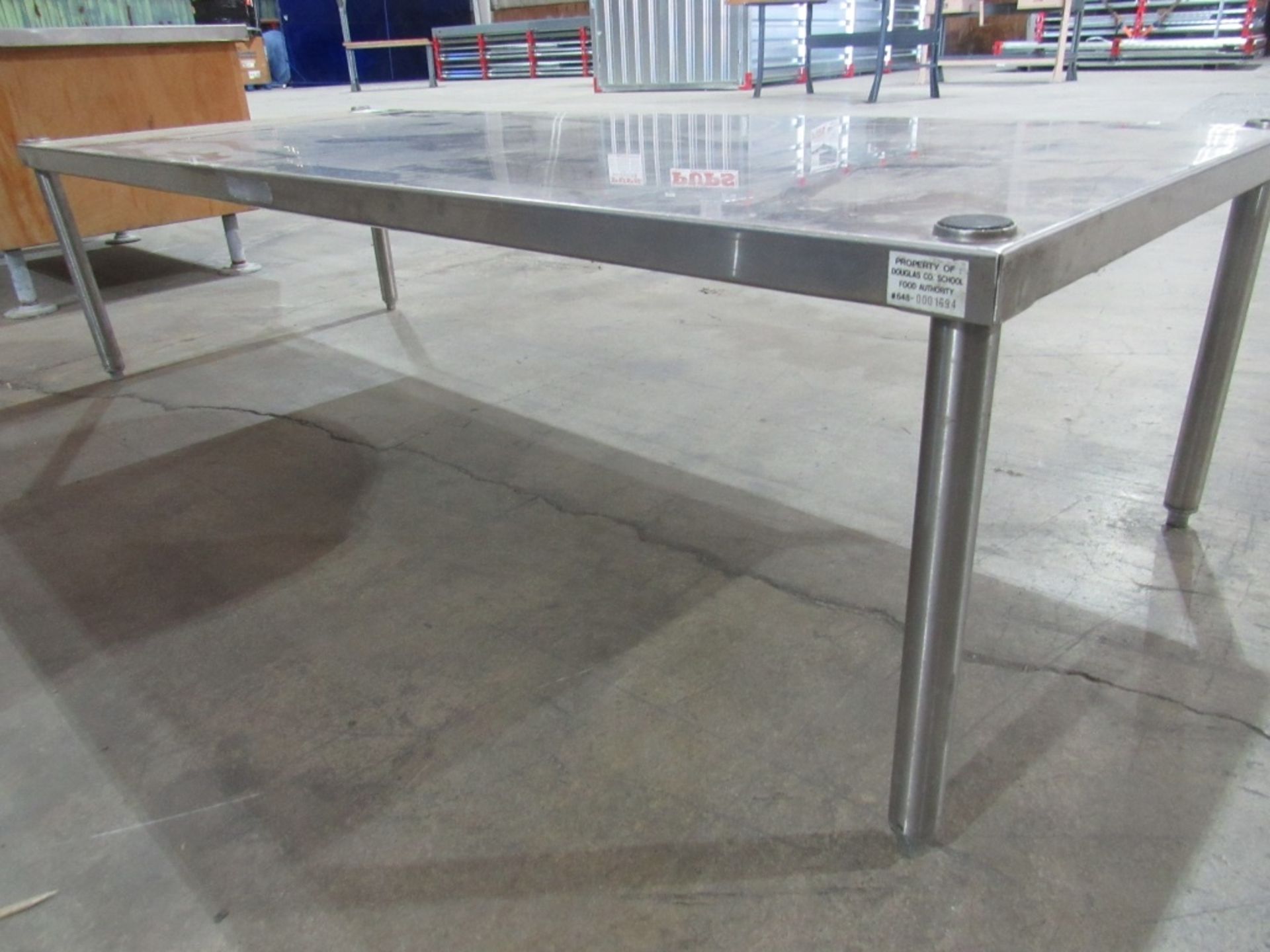 Stainless Steel Table- - Image 4 of 7