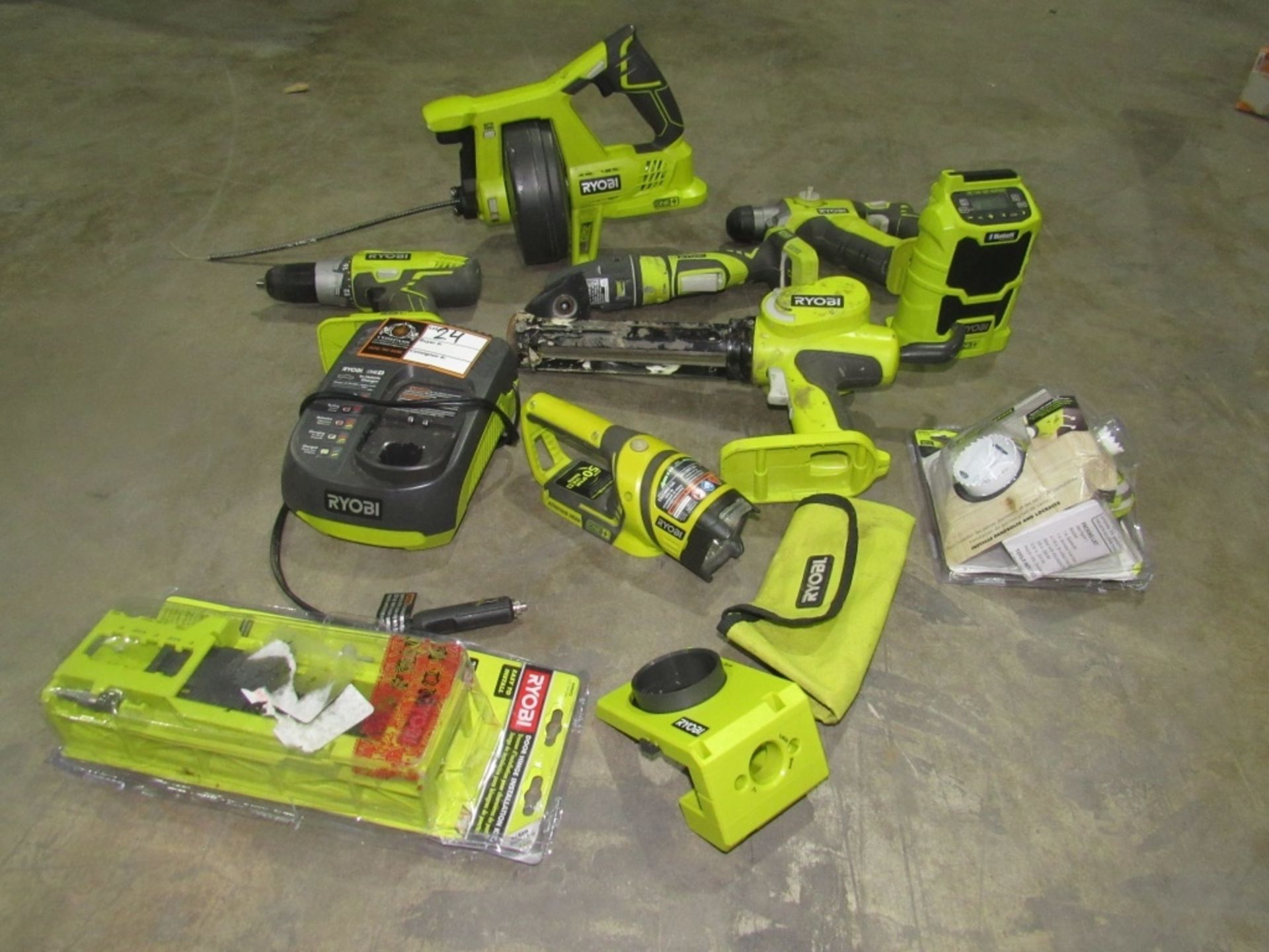 Assorted Battery Powered Tools-