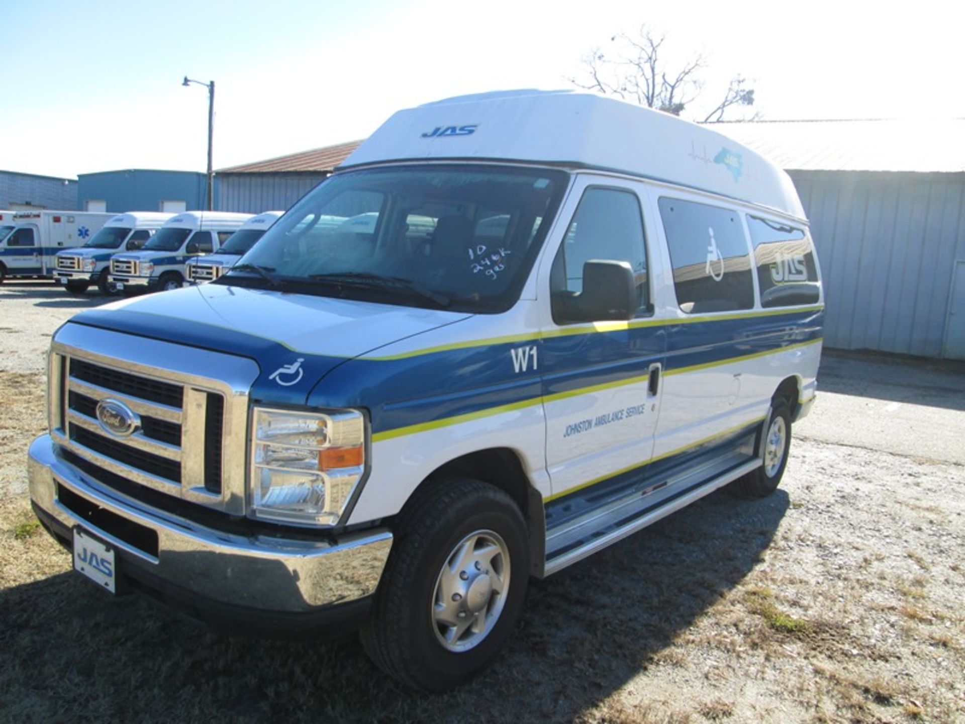 2010 FORD E250 GAS WHEEL CHAIR AEV INDUSTRIES VIN #1FTNE2EW6ADA128600 247,099 MILES UNIT #W-1 AEV