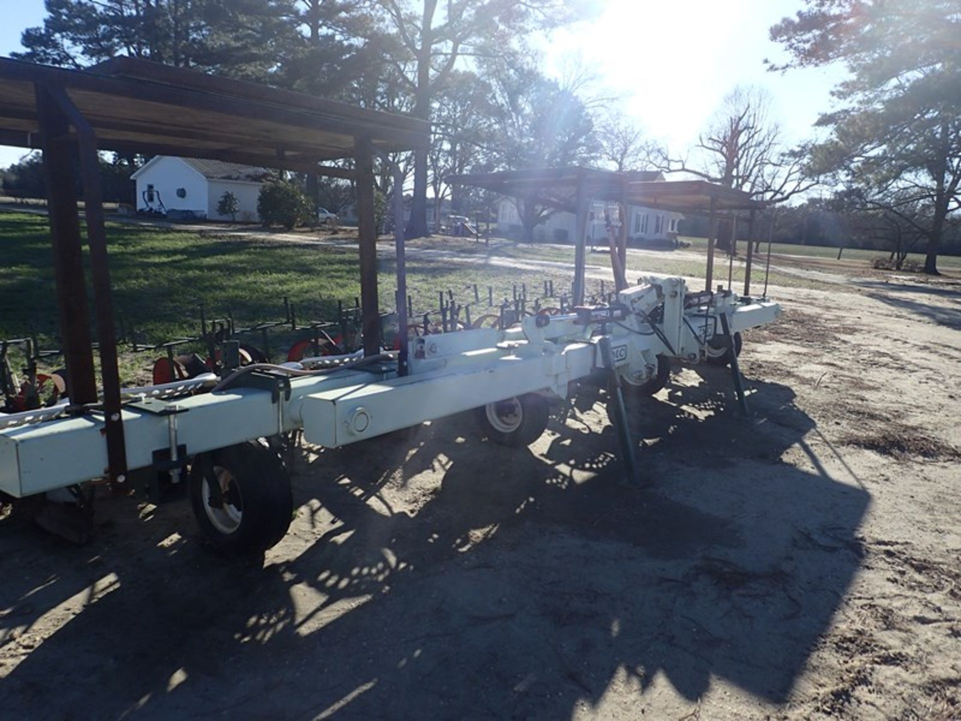 2014 KMC 8 row stack fold bar & 1650 transplanter Holland 1650 clip transplanter units. serial#