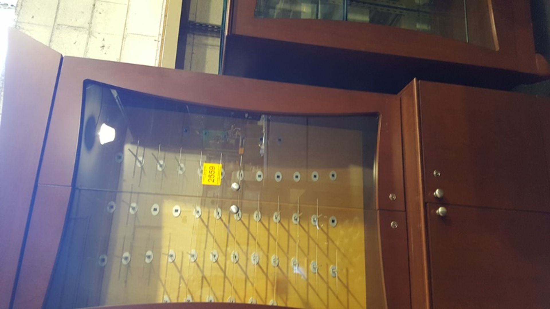 7' eye glass display cabinet
