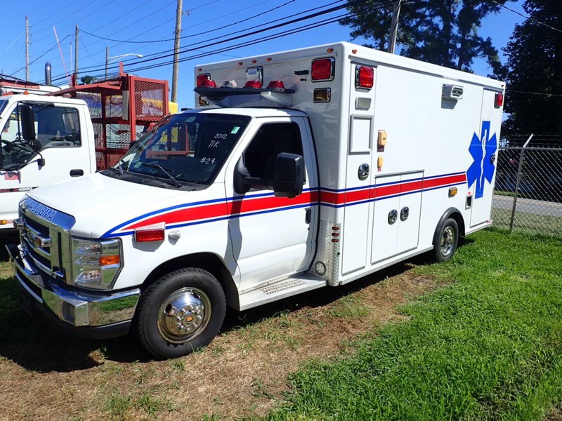 2012 Ford E450 Type III Amb 6.8 gas vin #1FDXE4FSXCDA86460 71,572 miles