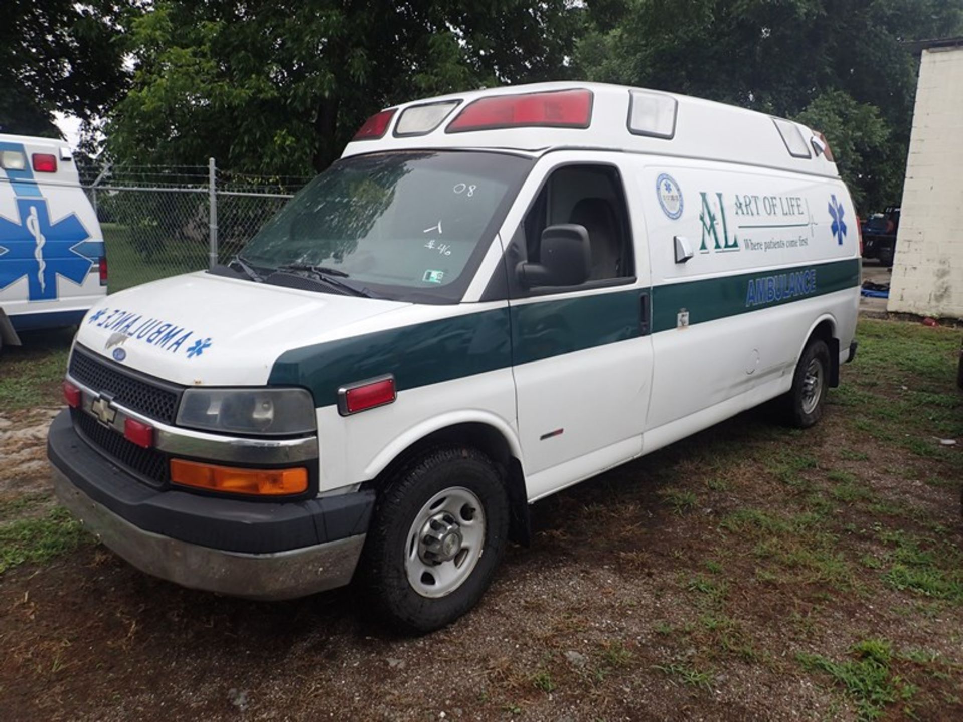 2008 Chevy Ambulance vin #1GCHG396881107248