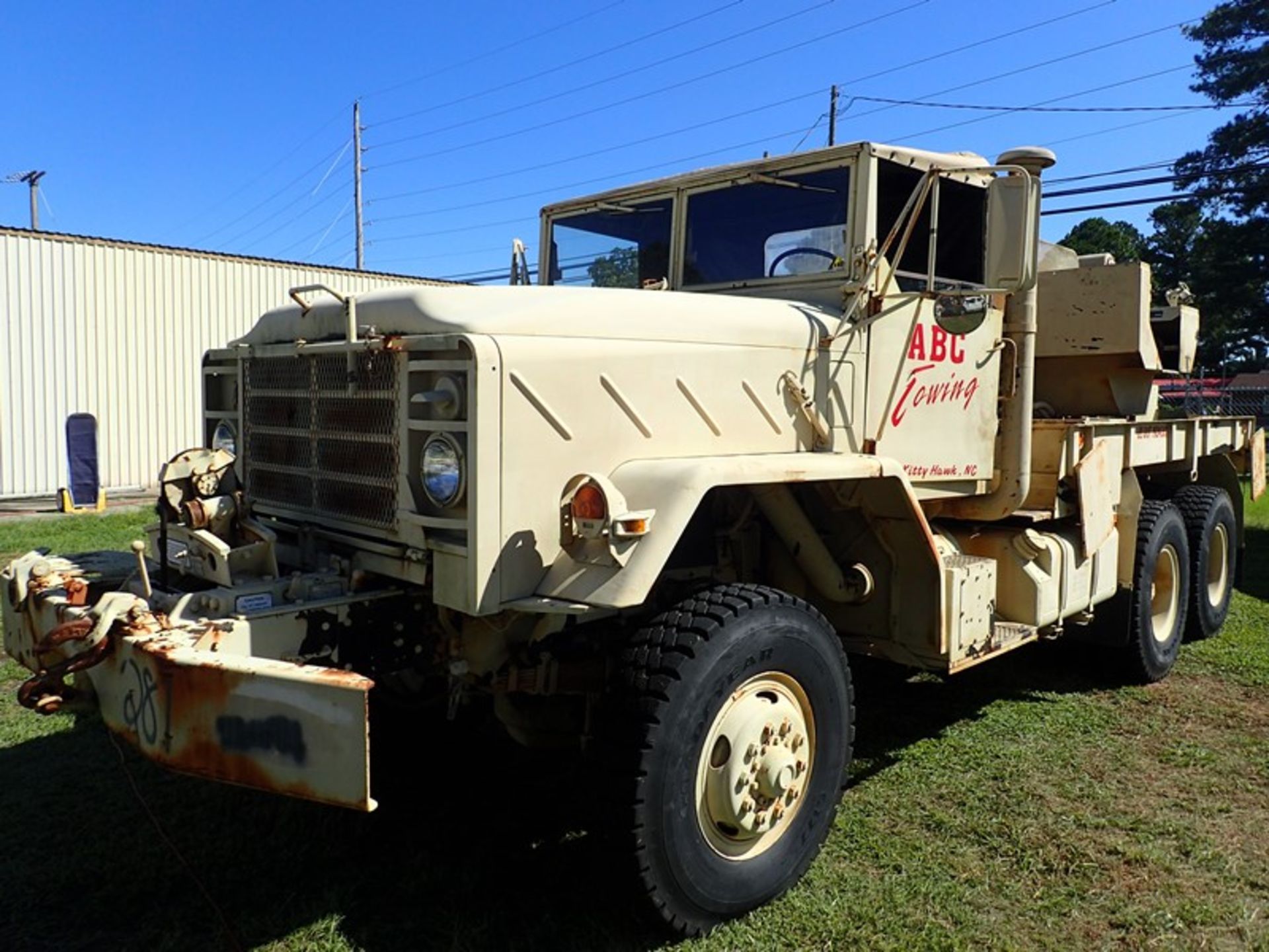 2007 Military AWD rotator wrecker dsl vin #C53600294 2,626 miles