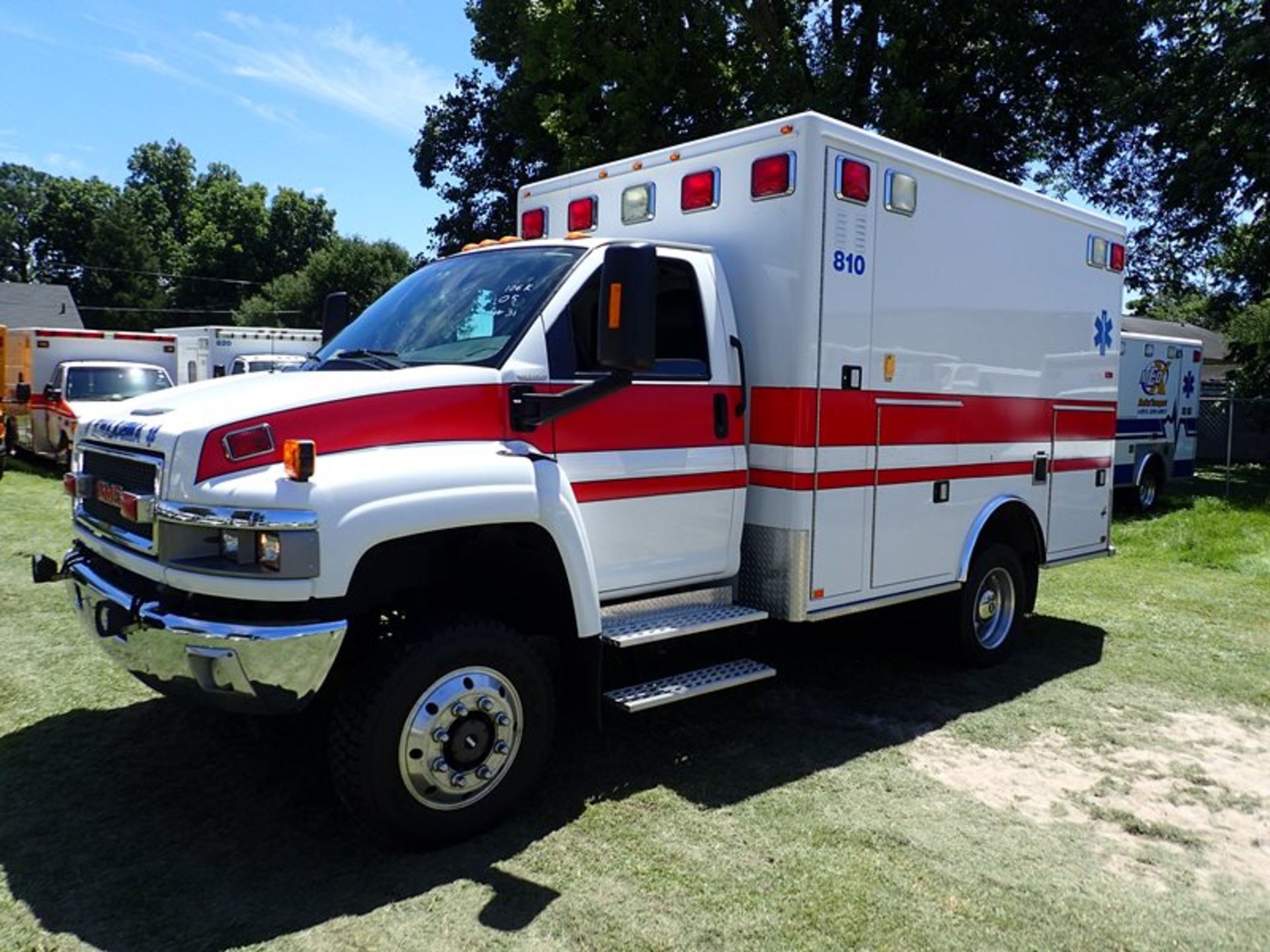 2005 GMC 4500 Type I Amb Duramax AEV body vin #1GDE4C3265F504366 106,993 miles