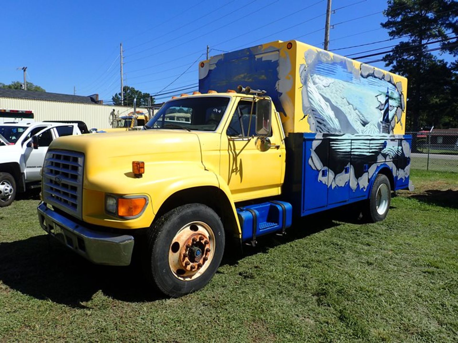 1995 Ford F800 service utility vin #1FDWF80C6SVA28050 277,419 mileage