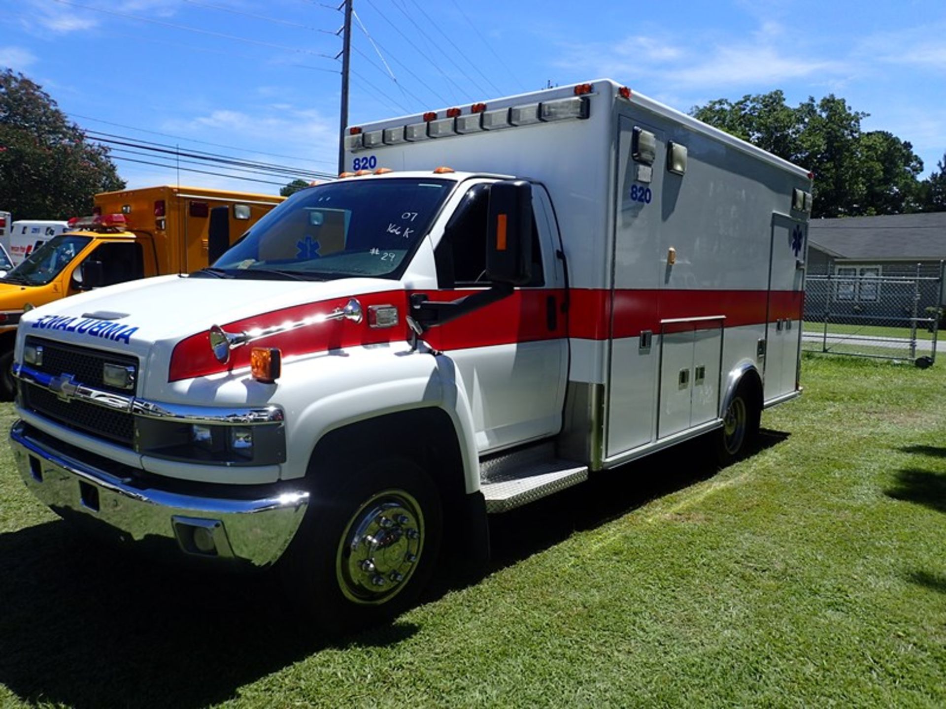 2007 Chev 4500 Type I Amb Duramax Medtex body vin #1GBE4V1927F423419 166,091 miles