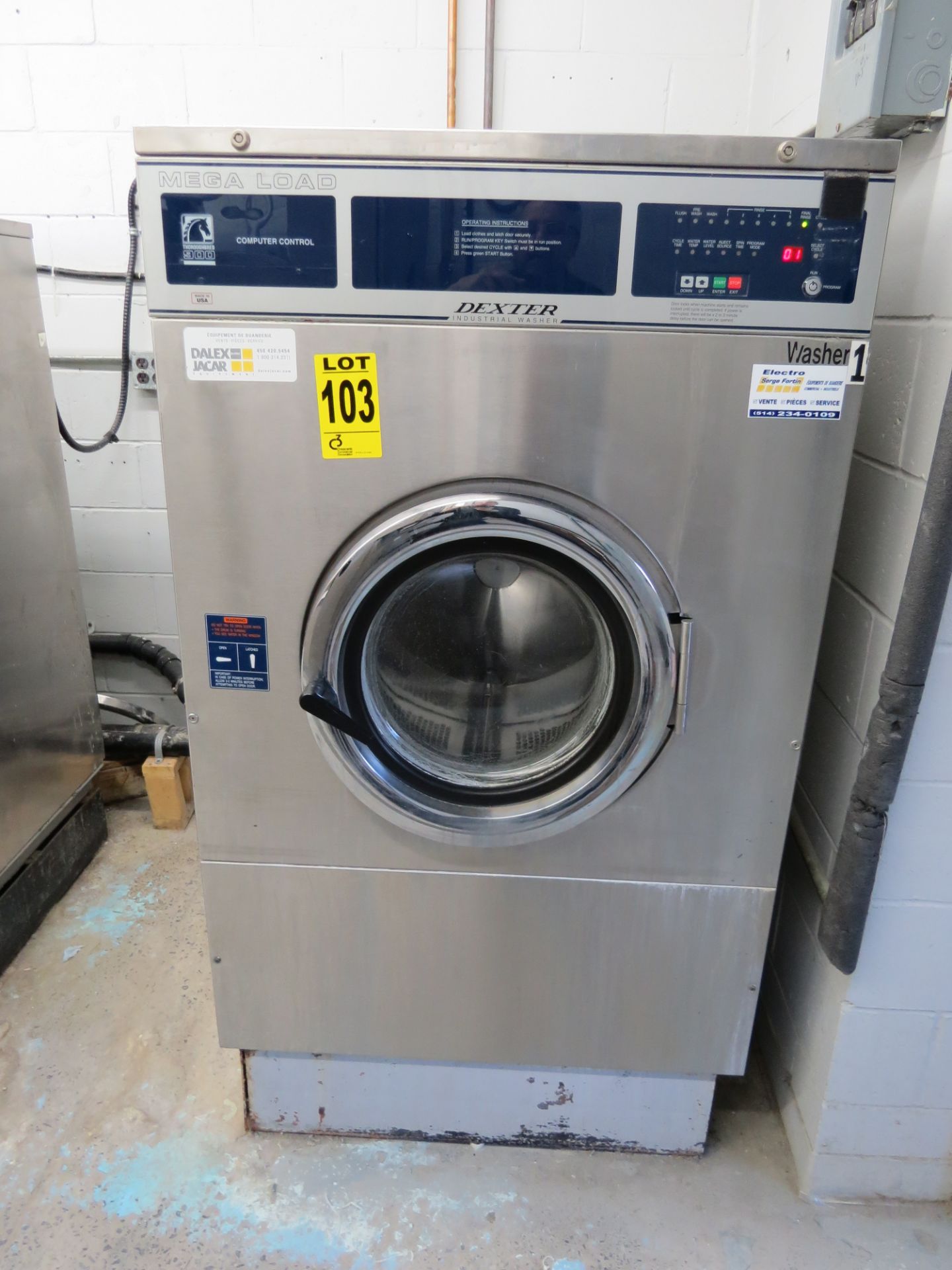 Dexter Washer Mega Load 55lbs