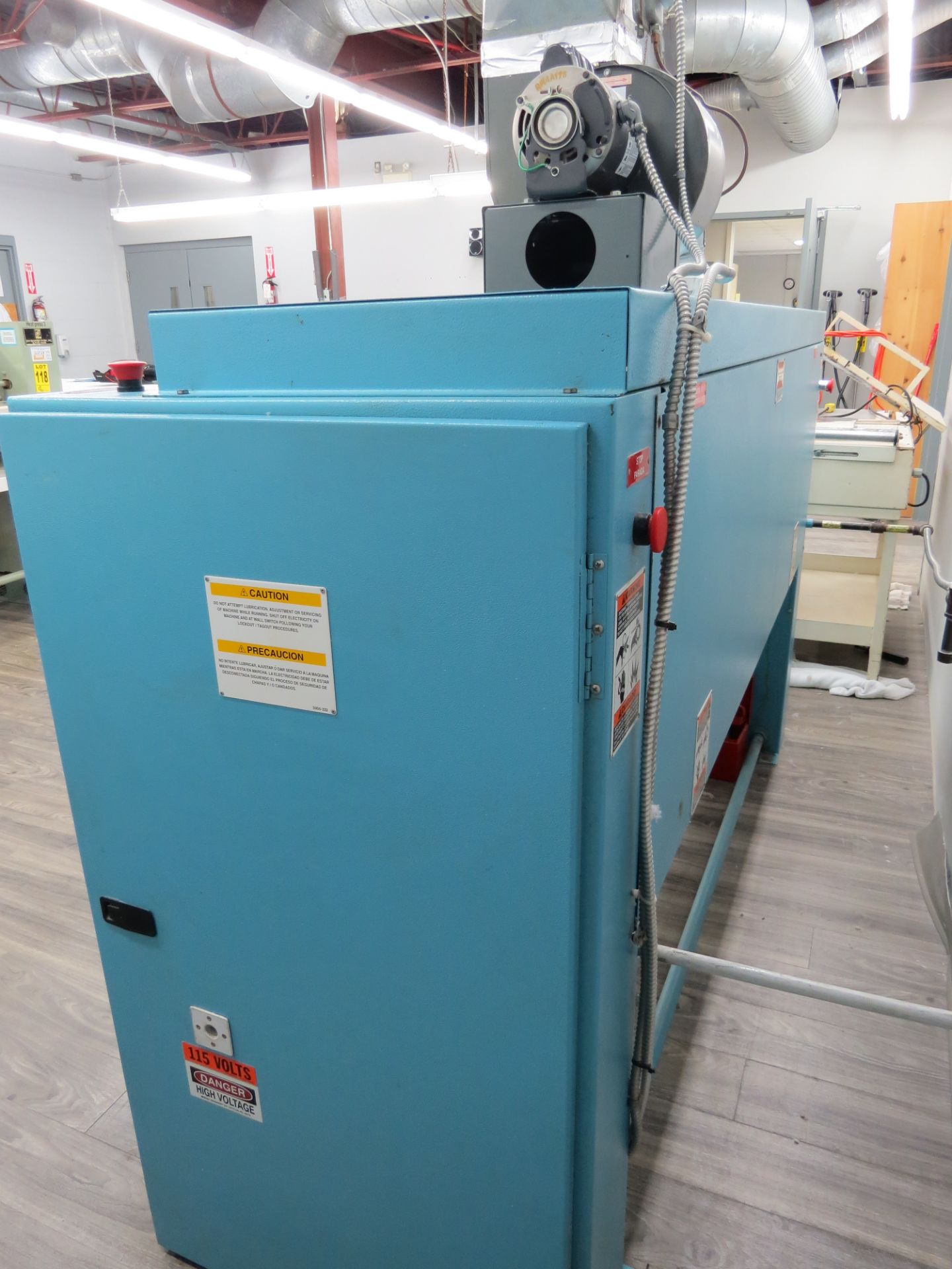 Chicago dryer comet flatwork finisher 1000 BTN gas - Image 6 of 7