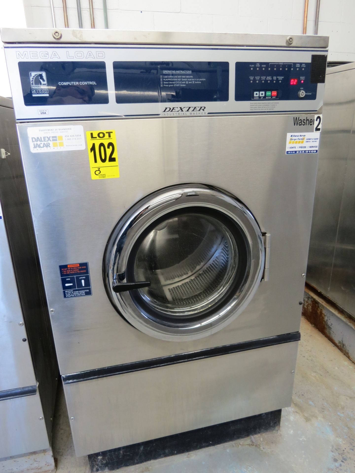 Dexter Washer Mega Load 55lbs