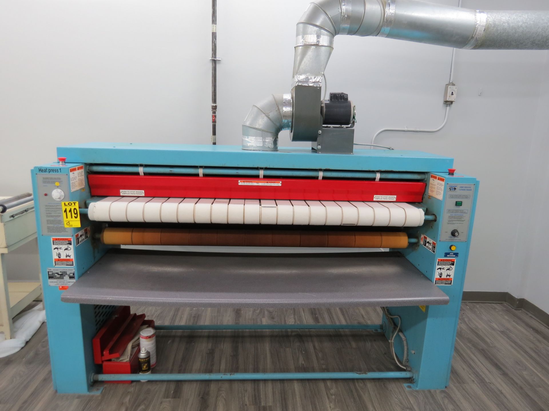 Chicago dryer comet flatwork finisher 1000 BTN gas