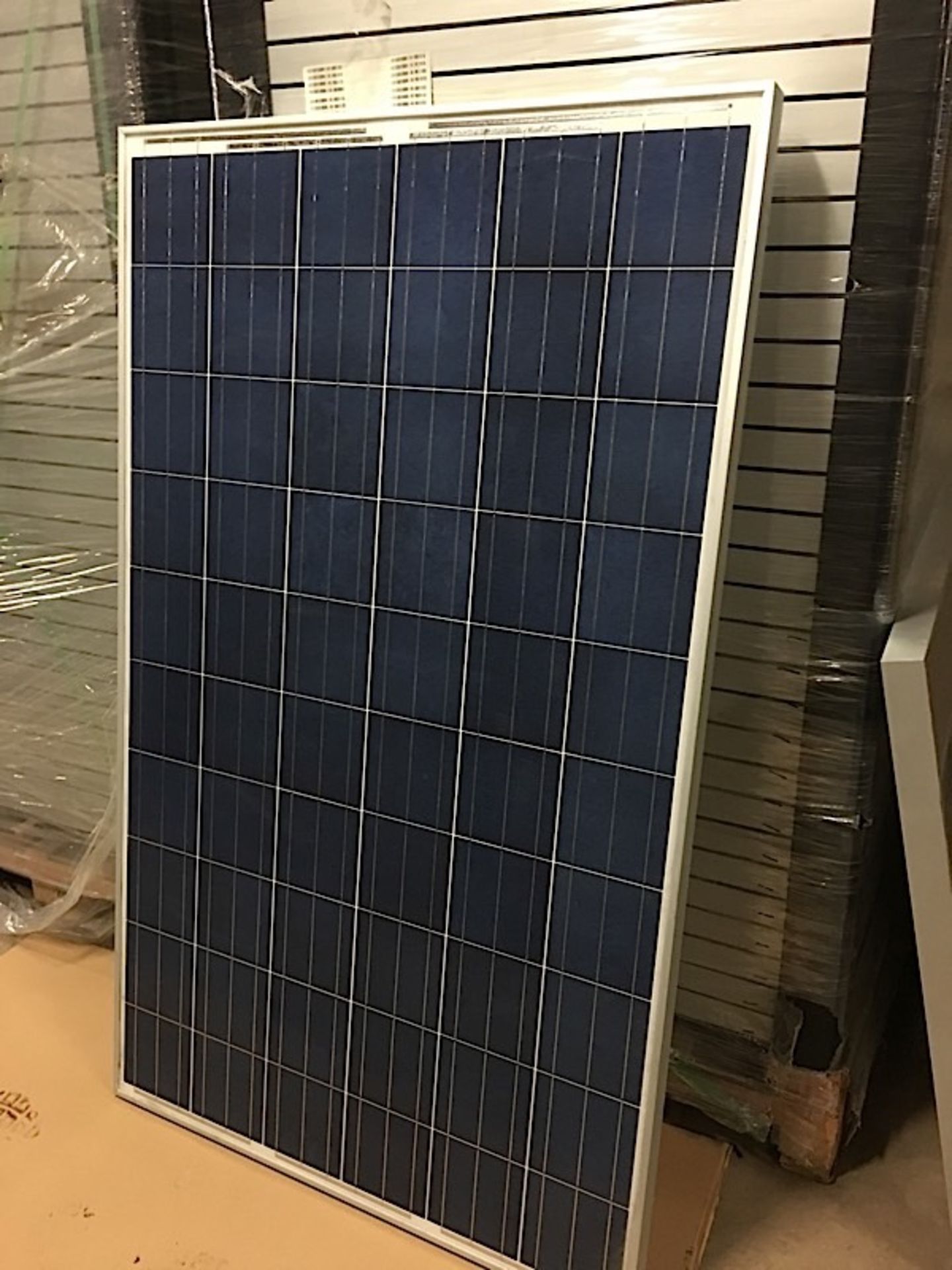 LOT OF (34) 230 WATT SOLAR PANELS - (BIDDING IS PER PANEL MULTIPLIED BY 34)