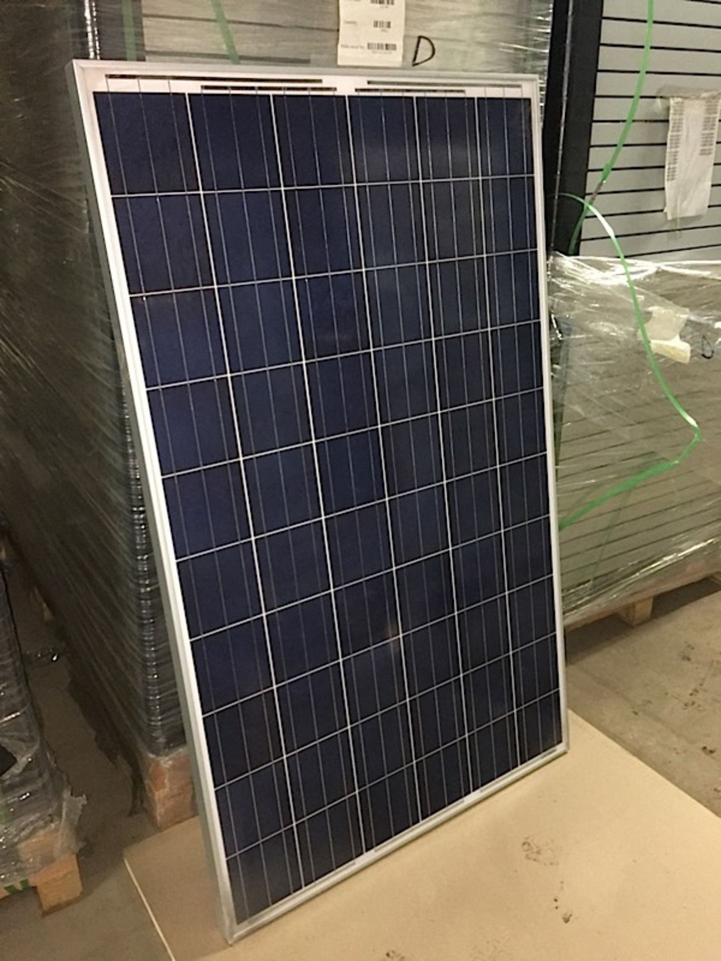 LOT OF (3) 230 WATT SOLAR PANELS - (BIDDING IS PER PANEL MULTIPLIED BY 3)