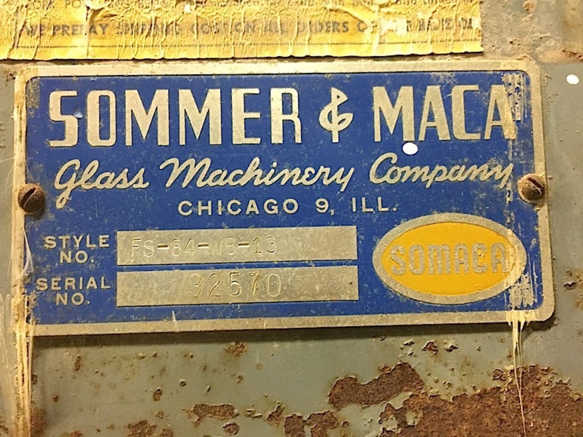 SOMMER & MACA - VERTICAL BELT SANDER - Image 2 of 2