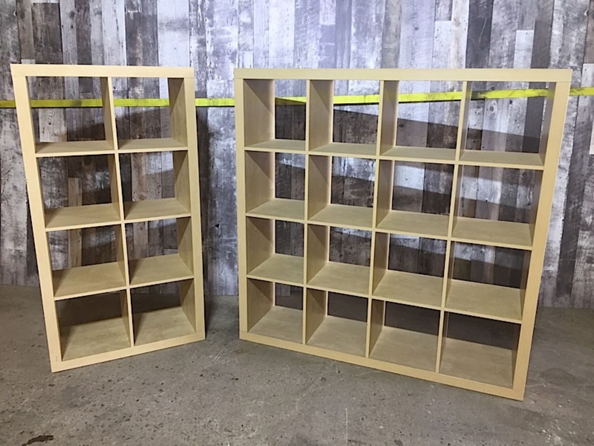 LOT OF 2 SHELFS