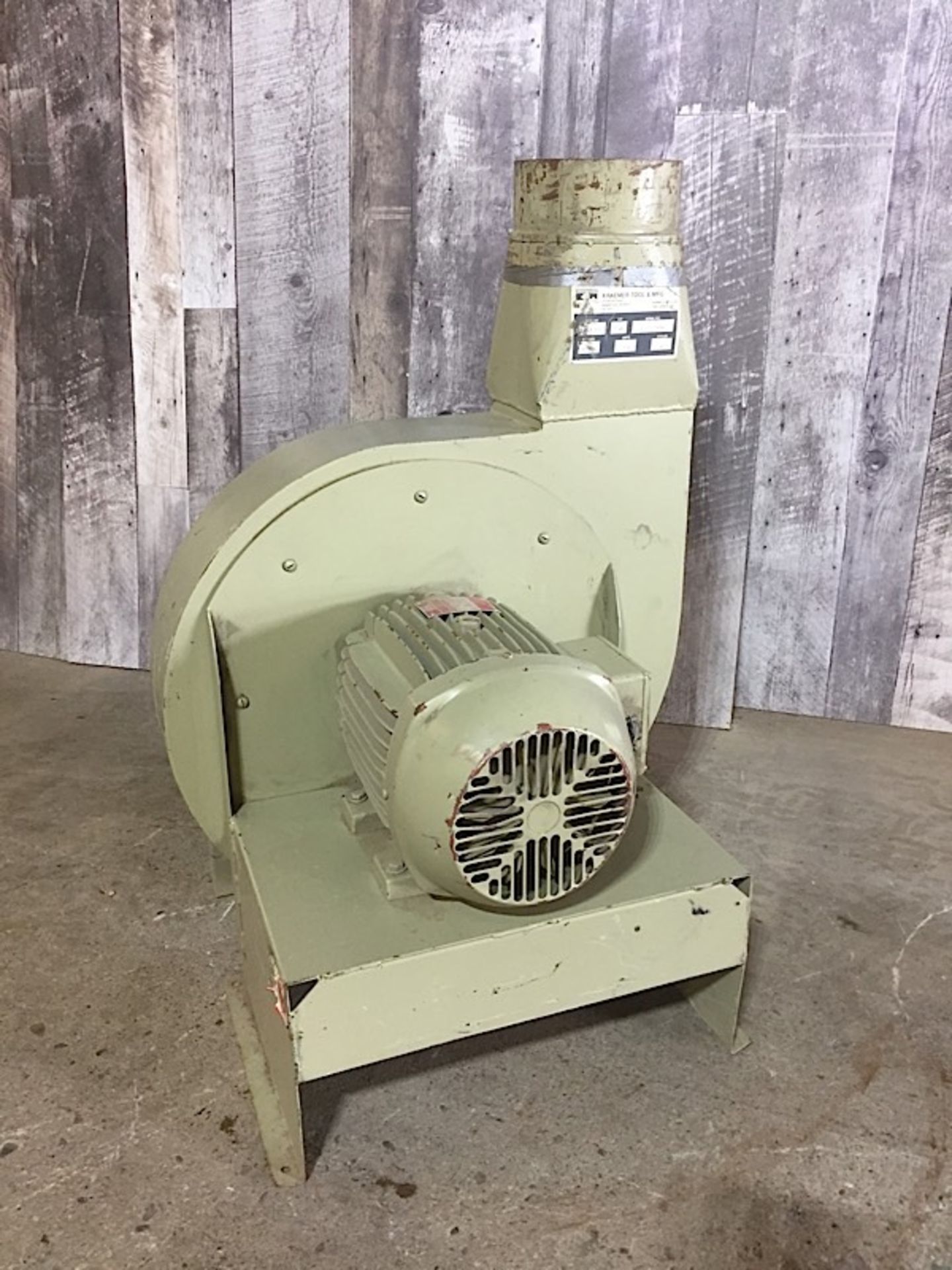 KRAEMER DUST COLLECTION 5HP BLOWER