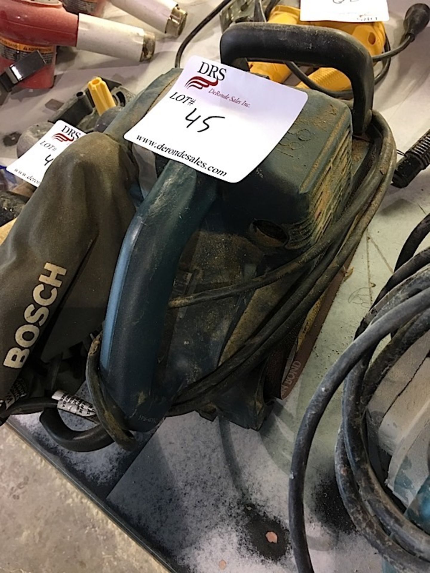 BOSCH PORTABLE BELT SANDER