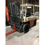 NISSAN (BF05A35V) LPG 8,000 LBS. CAP. OUTDOOR FORKLIFT