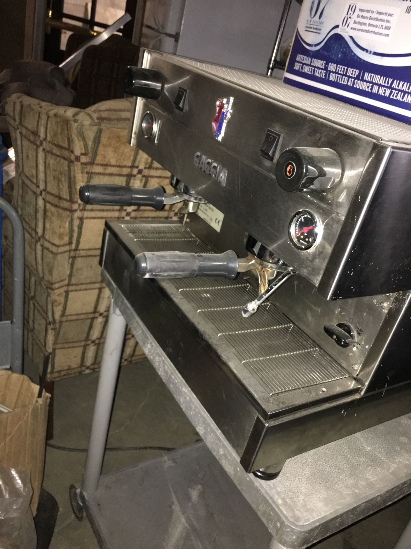 GAGGIA ESPRESSO MACHINE - RECENTLY REMOVED FROM OPERATION