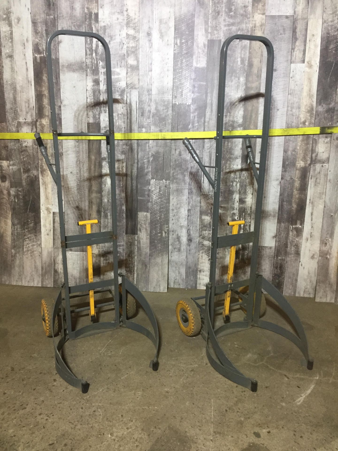 LOT OF 2 BARREL DOLLIES