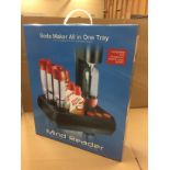 MIND READER SODA MAKER ALL IN ONE TRAY (BIDDING IS PER PACKAGE, MULTIPLIED BY NUMBER OF PACKAGES)
