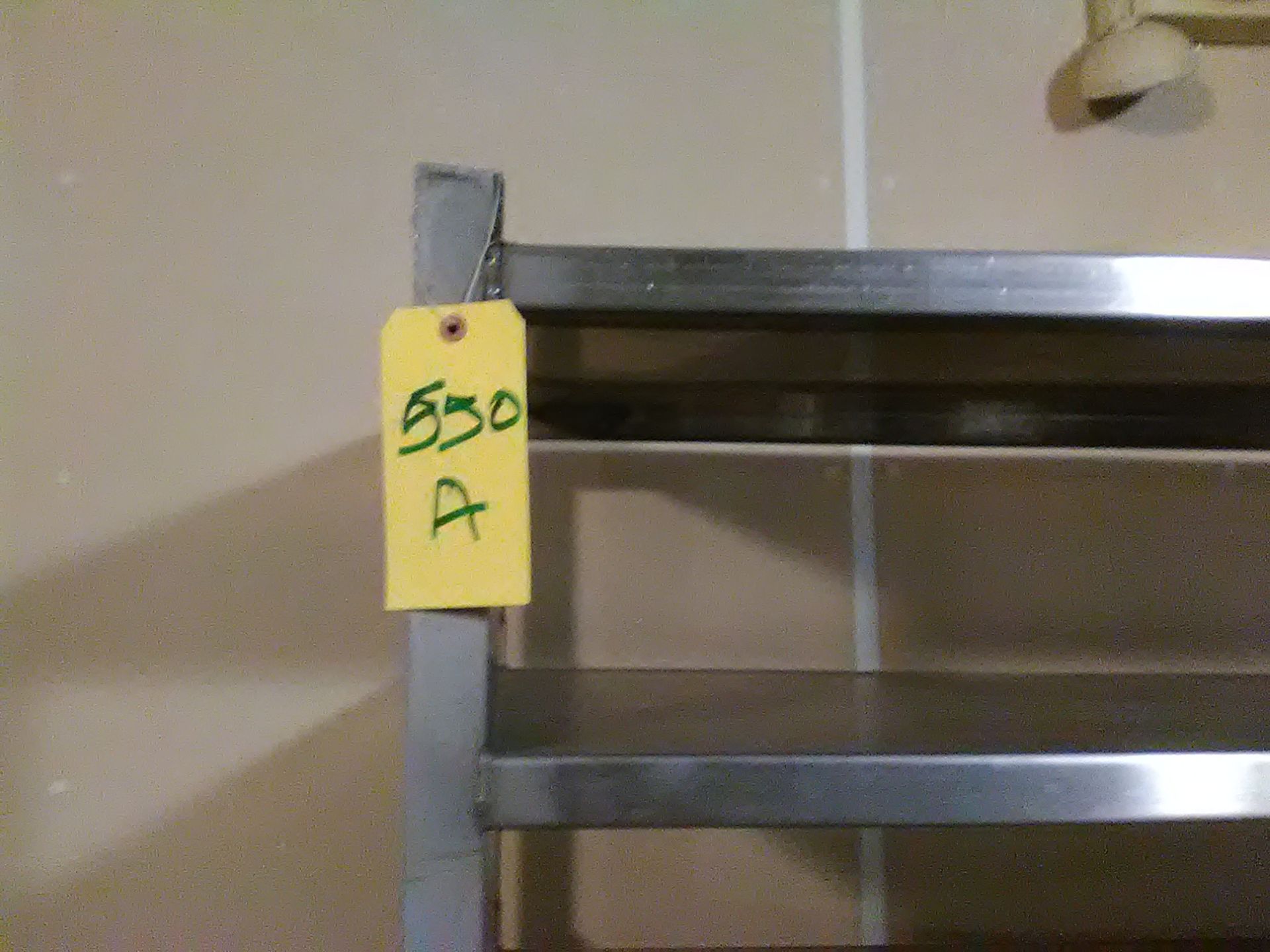 STAINLESS STEEL CART ON CASTERS. 7 SHELVES. - Image 2 of 2