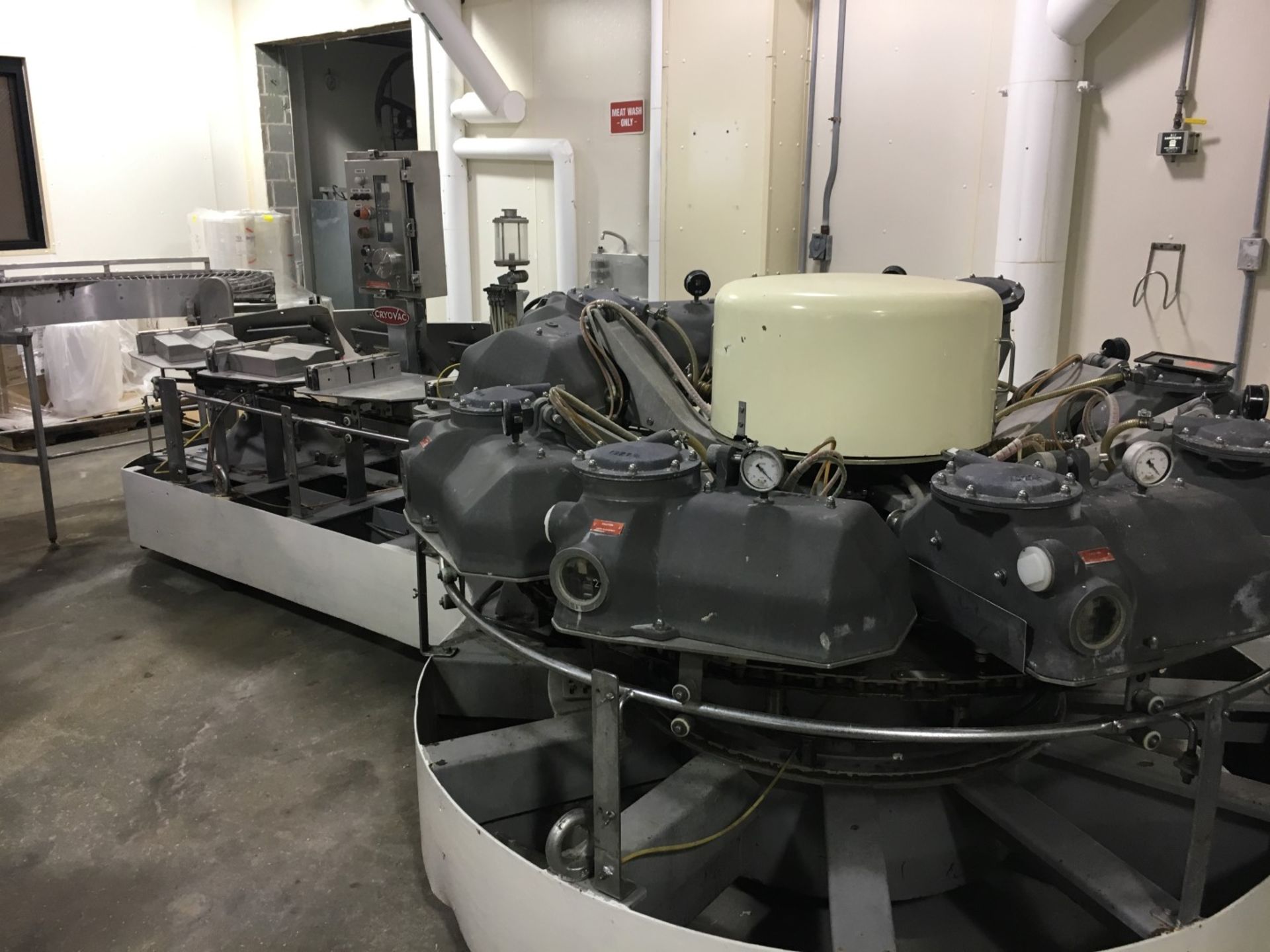 CRYOVAC OLD RIVER ROTARY PACKAGER. MD# 8300 B12. SN: G1860.