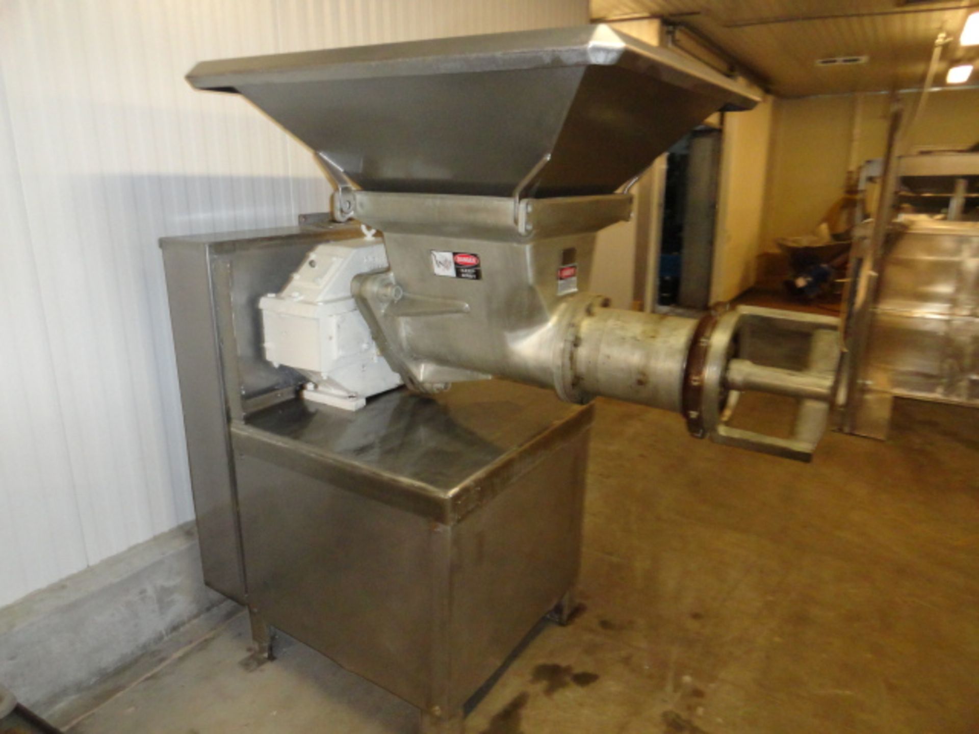 DIXIE 11" GRINDER WITH S/S UNDERMOUNT FRAME. MD# 11-9. SN: 01-106. BUILT 2001. - Image 3 of 8