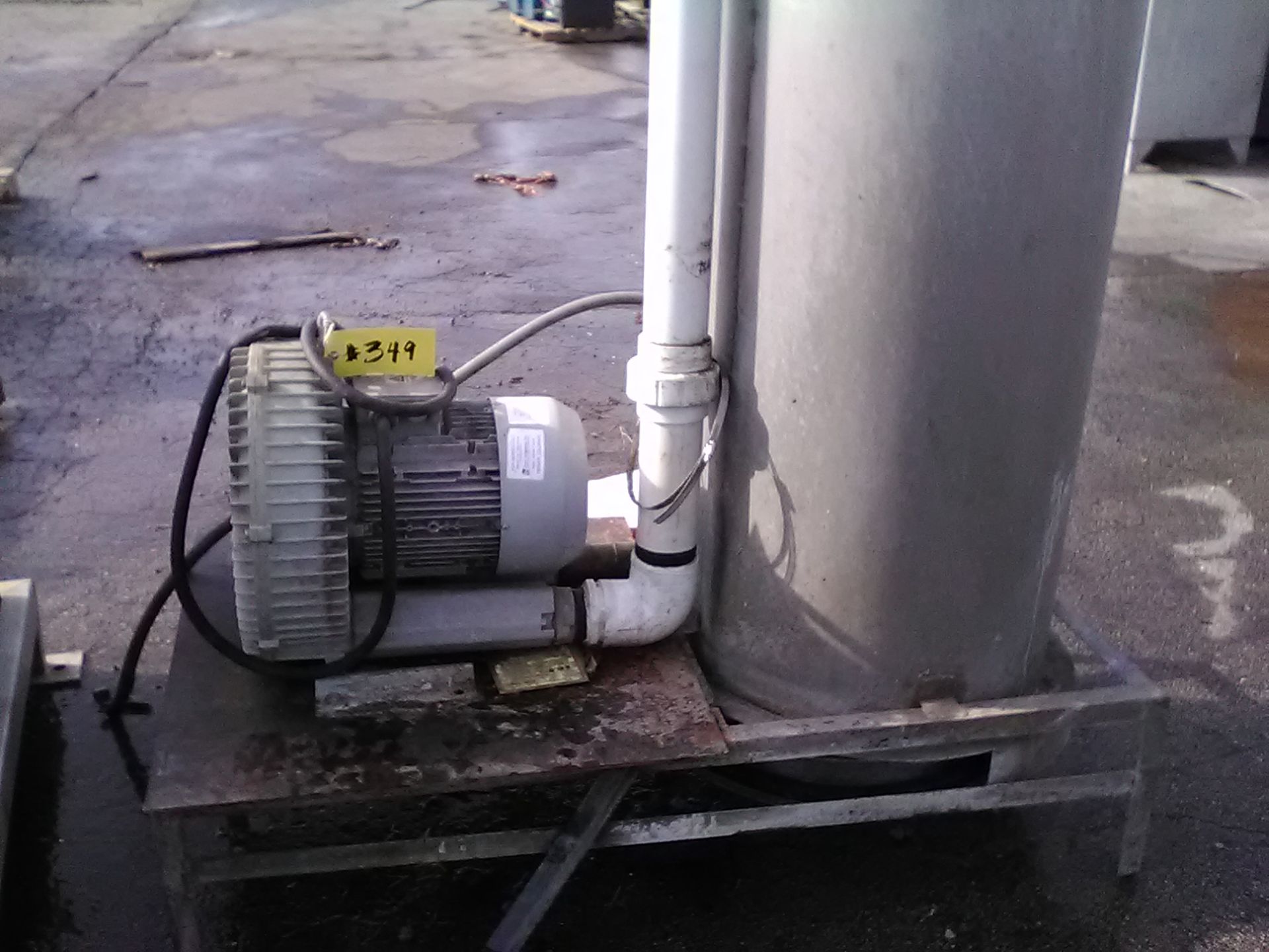 REPUBLIC BLOWER W/TANK - 8.6kW. MD# HRB800. SN: HFK0611-0105. - Image 3 of 5