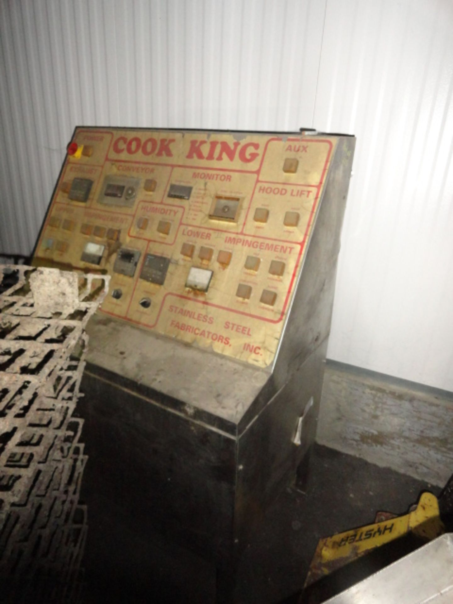 COOK KING CONTINUOUS BROILER WITH CHAR MARKER. MD# CB3430. - Image 2 of 7