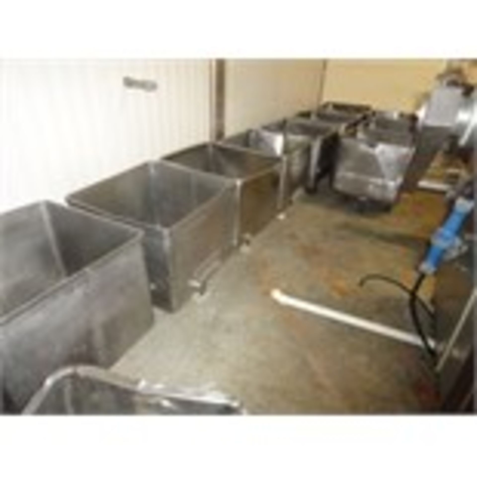 400# CAPACITY EURO BUGGIES. FOR USE WITH COLUMN LIFTS AND VEMAGS. LOT OF (5).